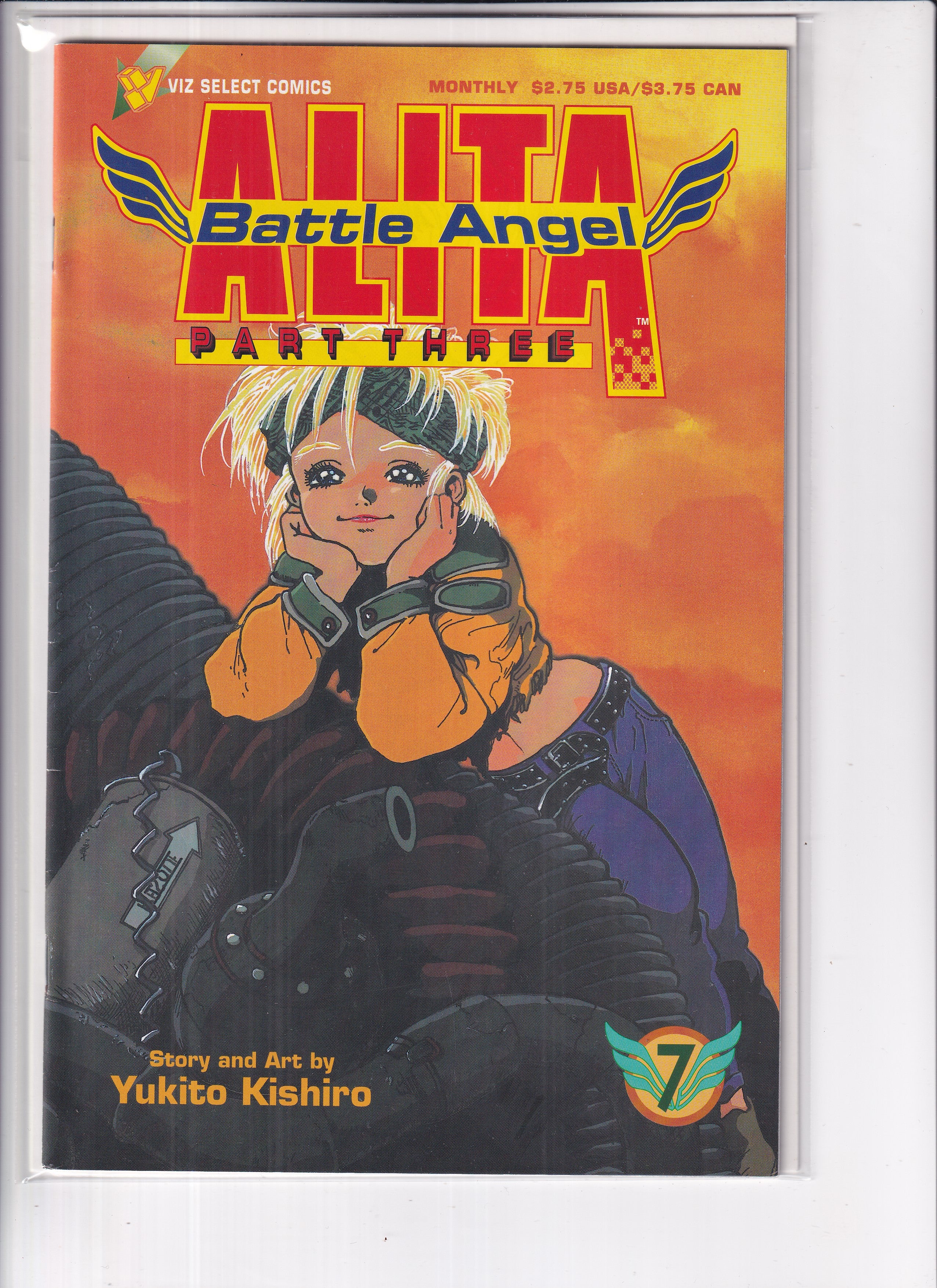 Alita Battle Angel Part Three #7 - Slab City Comics