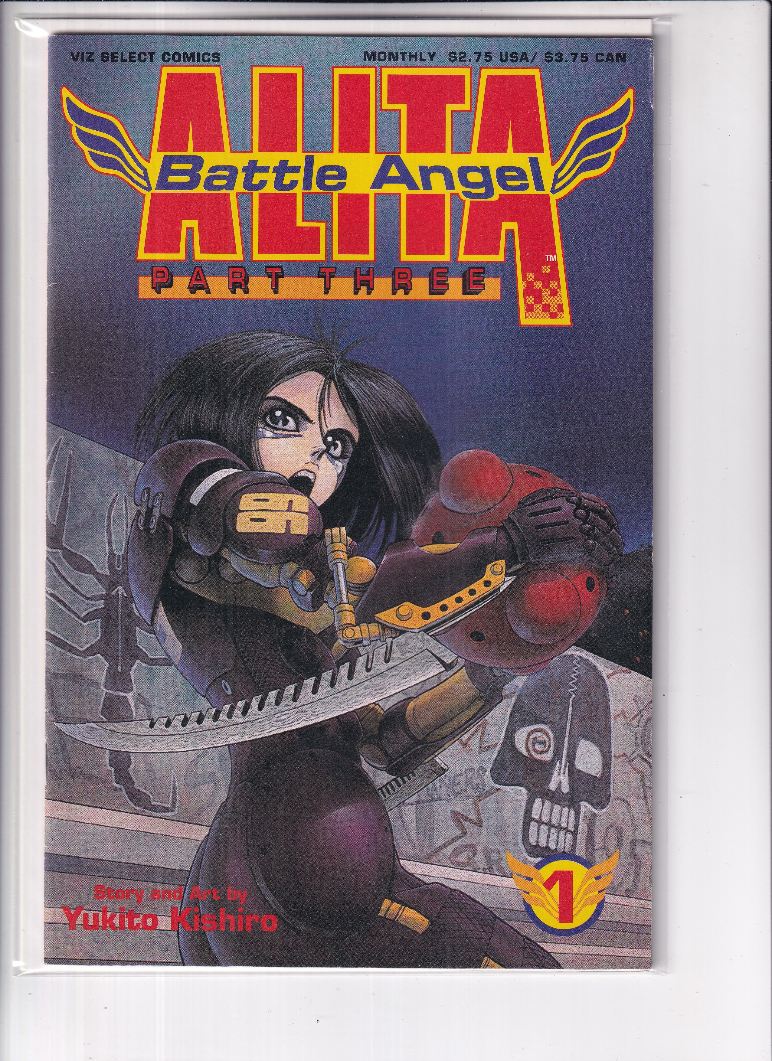 Alita Battle Angel Part Three #1 - Slab City Comics