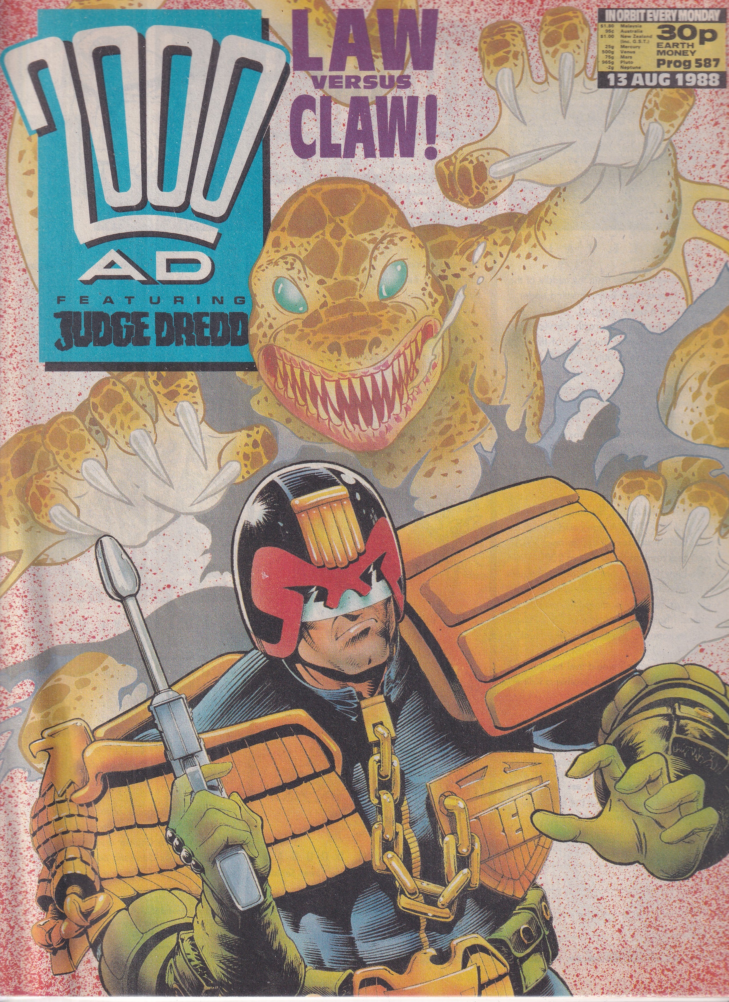 2000AD #587 - Slab City Comics