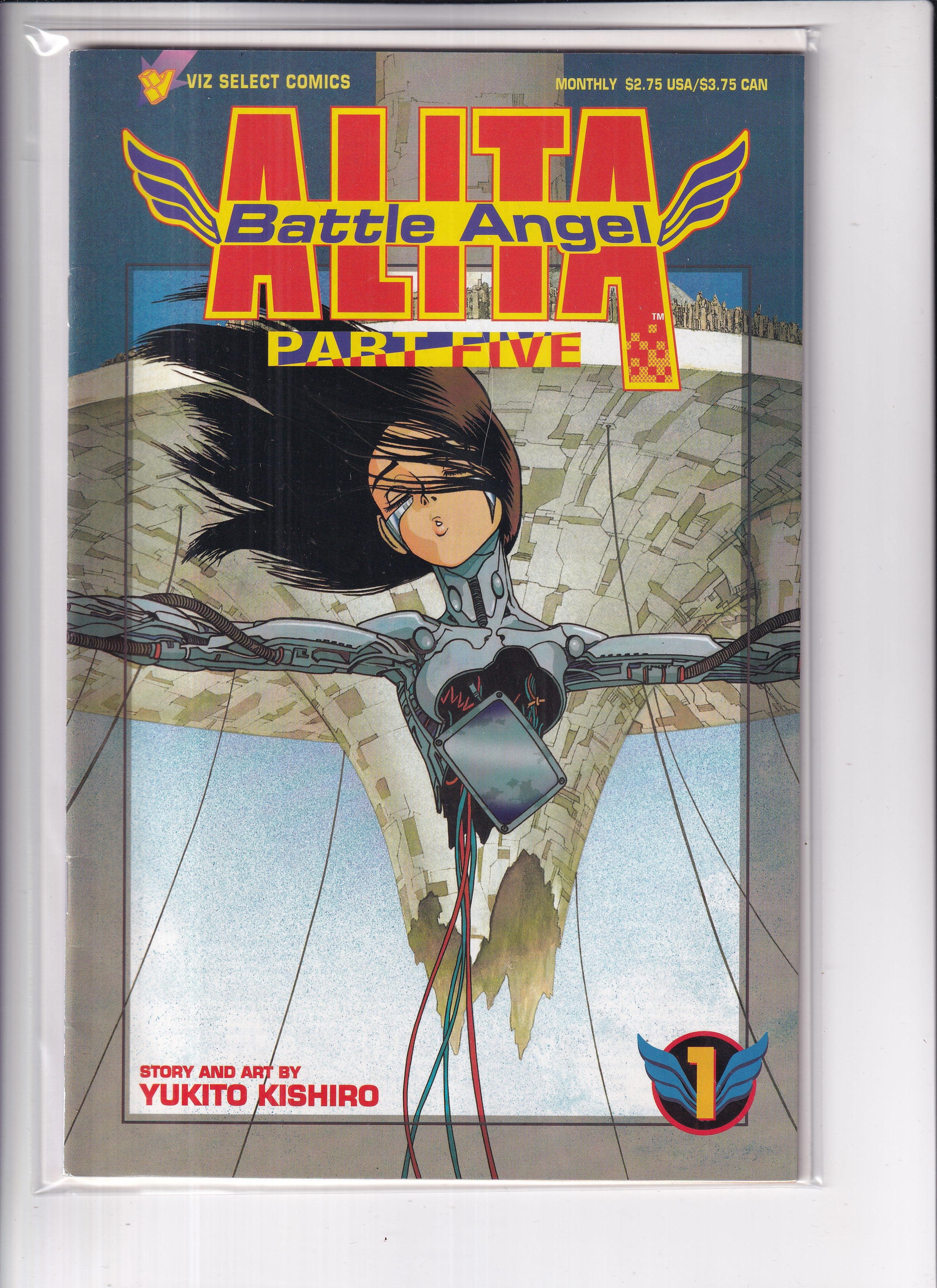 Alita Battle Angel Part Five #1 - Slab City Comics