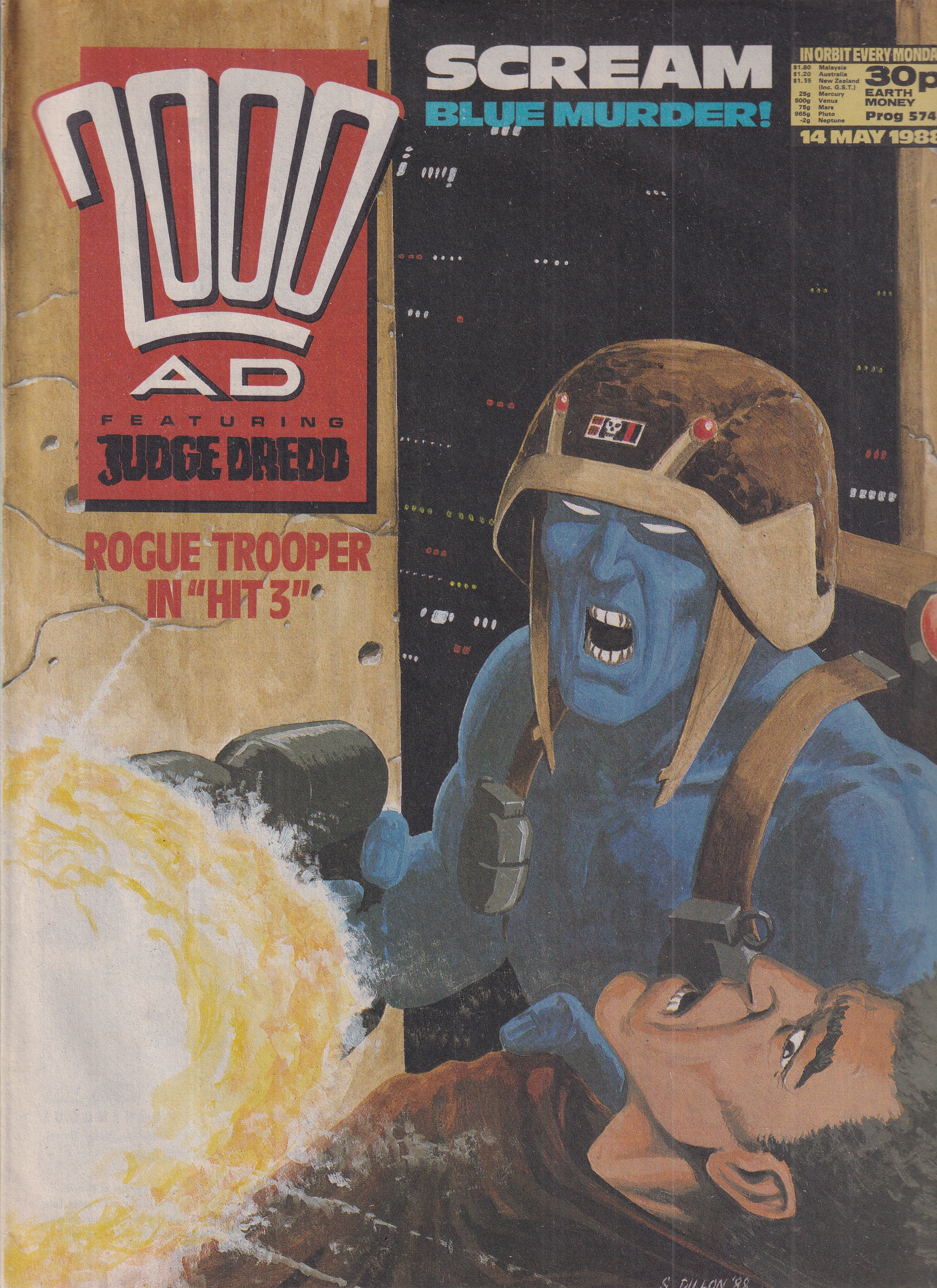 2000AD #574 - Slab City Comics