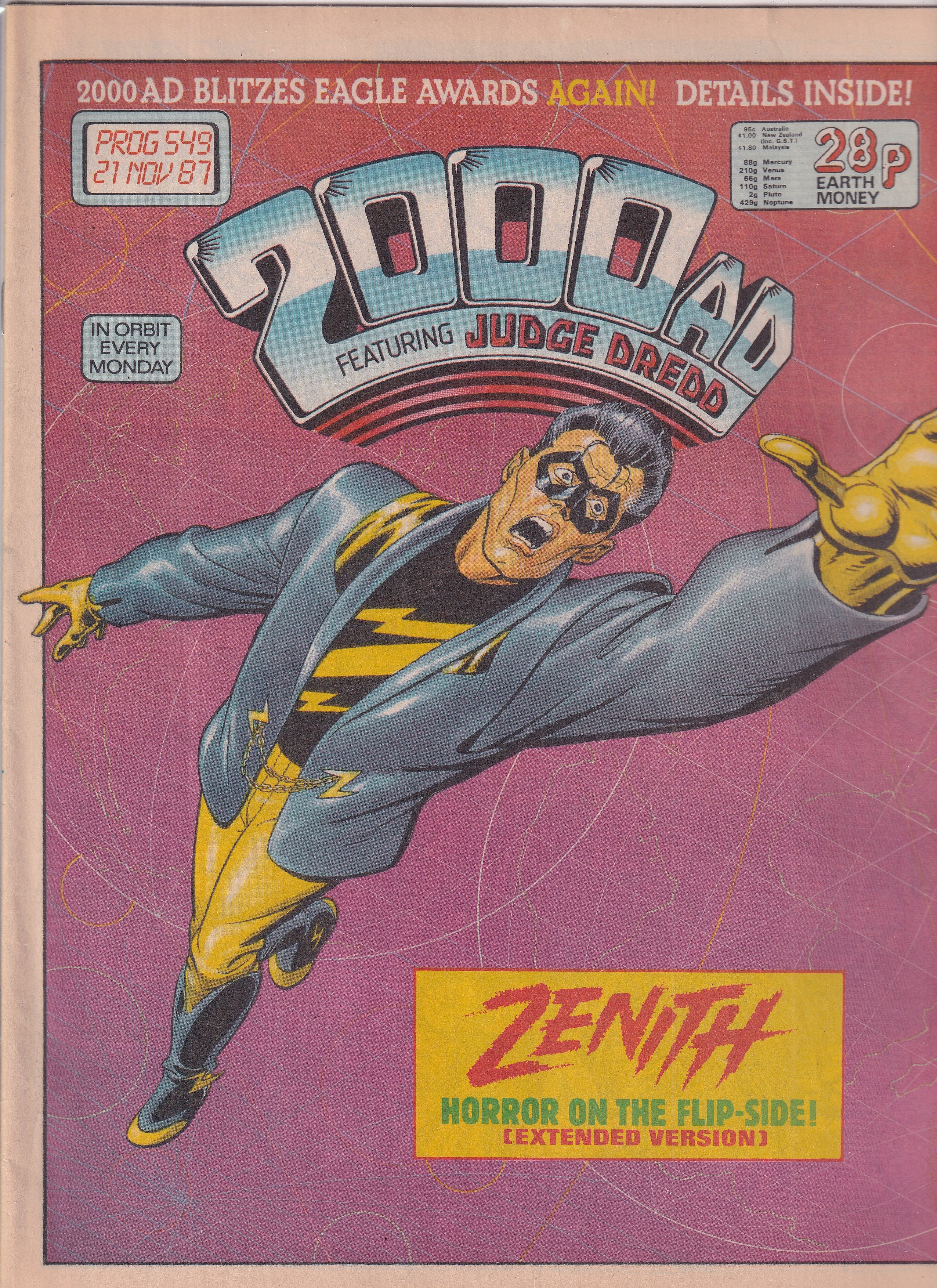 2000AD #549 - Slab City Comics