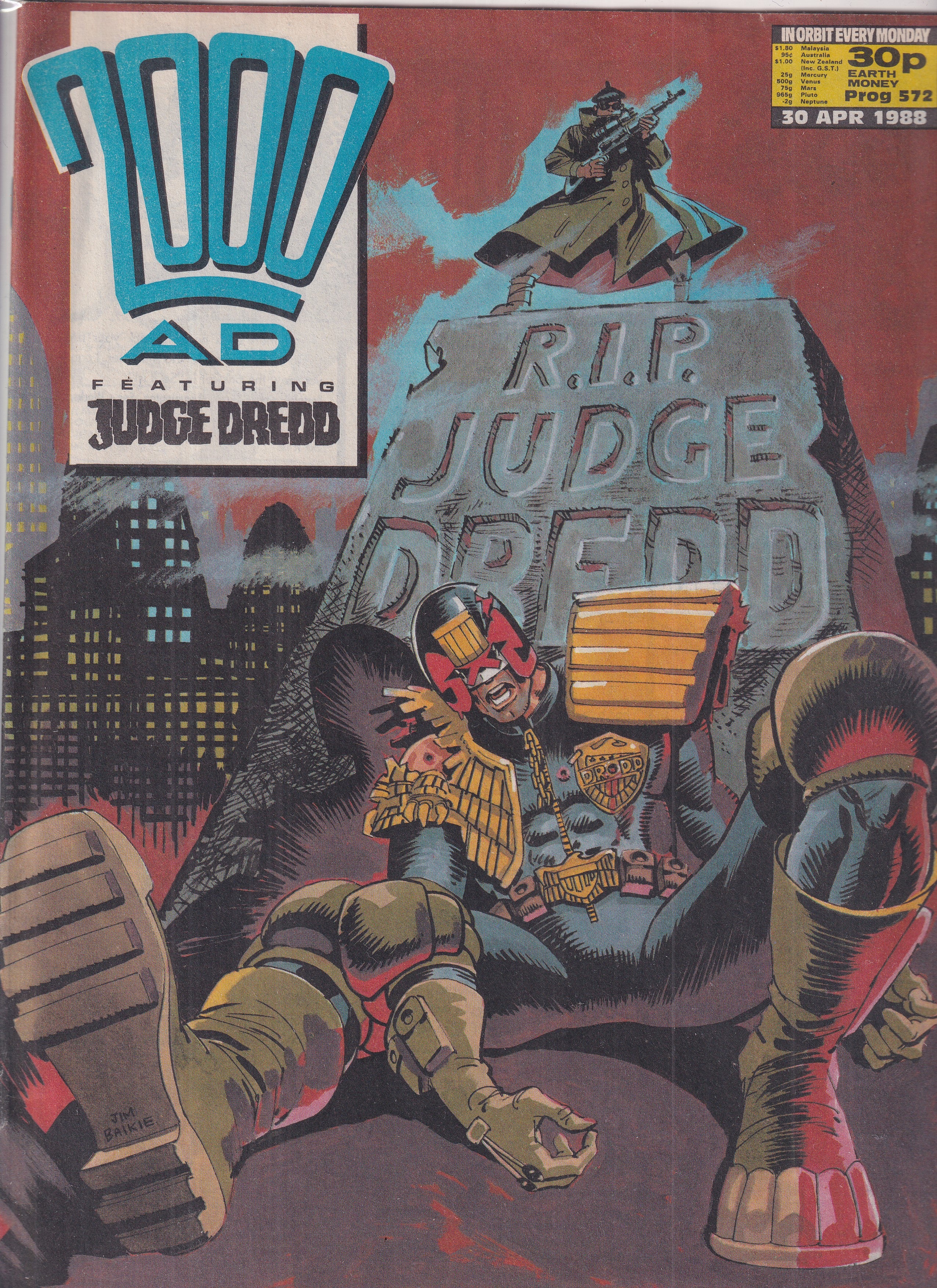 2000AD #572 - Slab City Comics