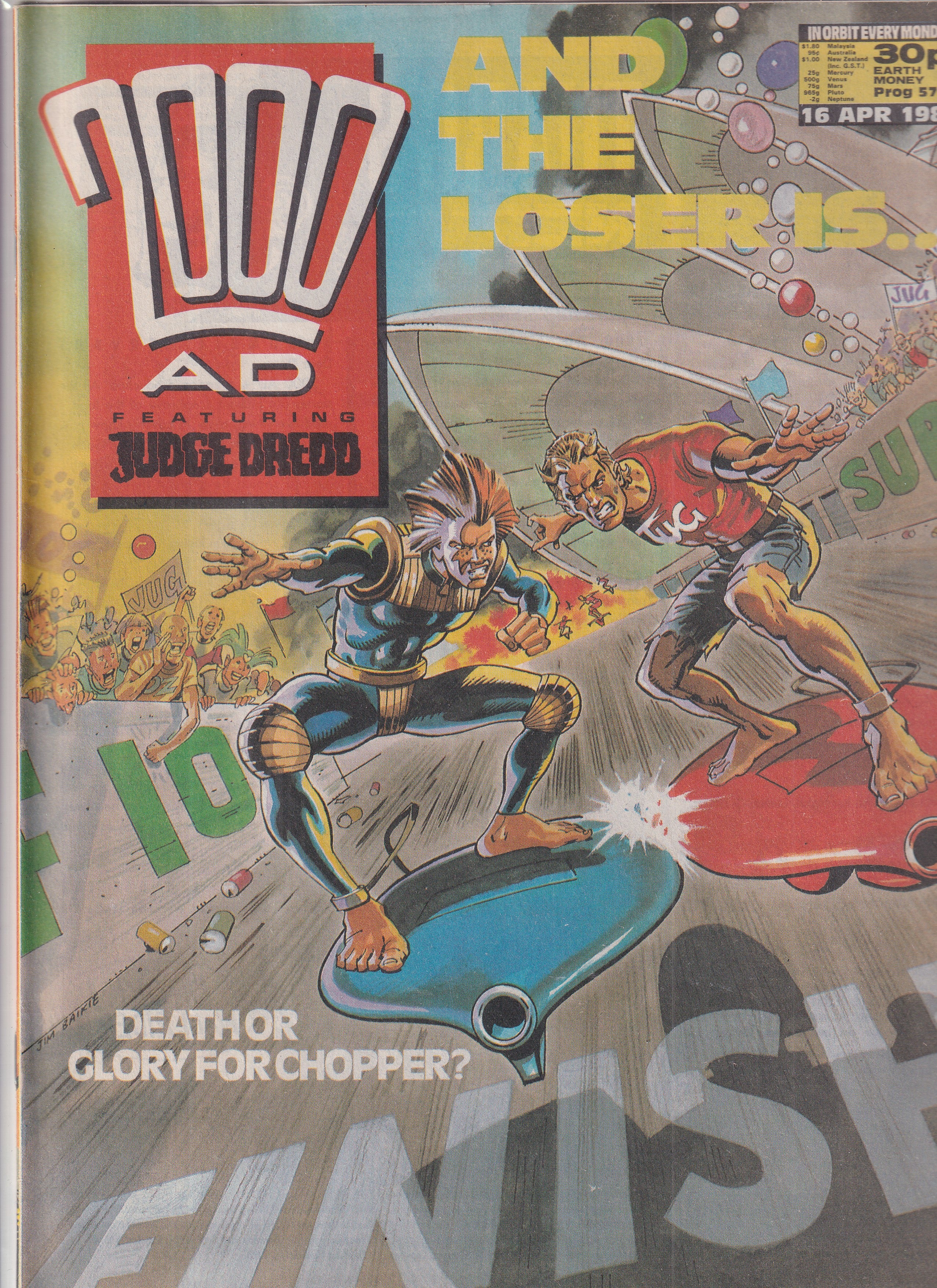 2000AD #570 - Slab City Comics