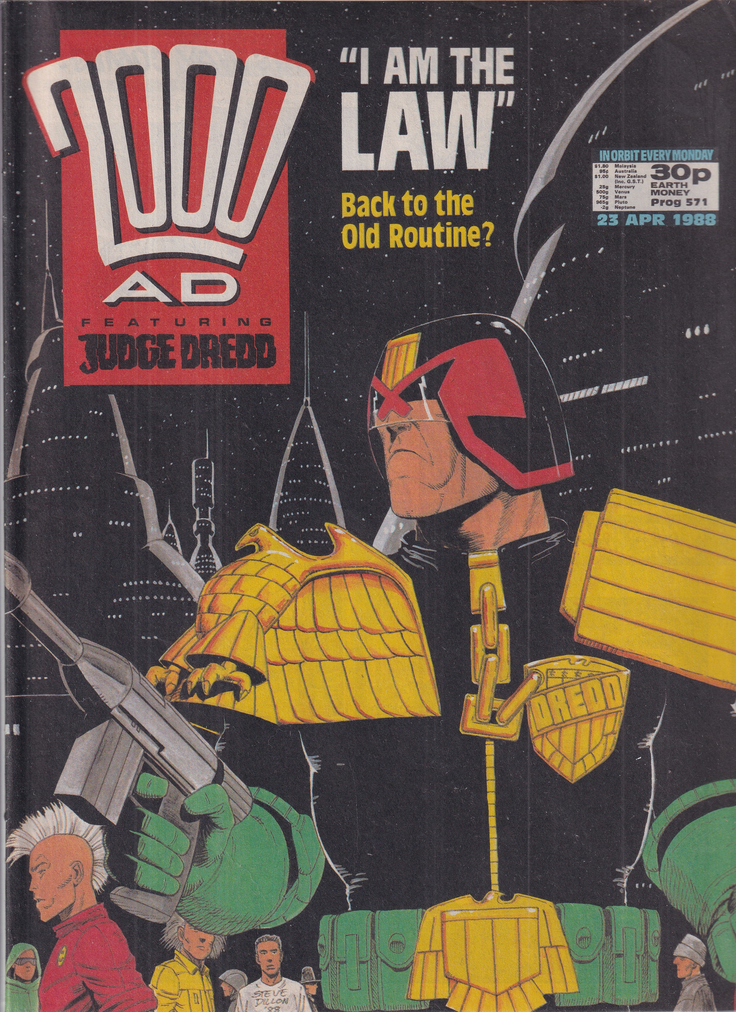 2000AD #571 - Slab City Comics