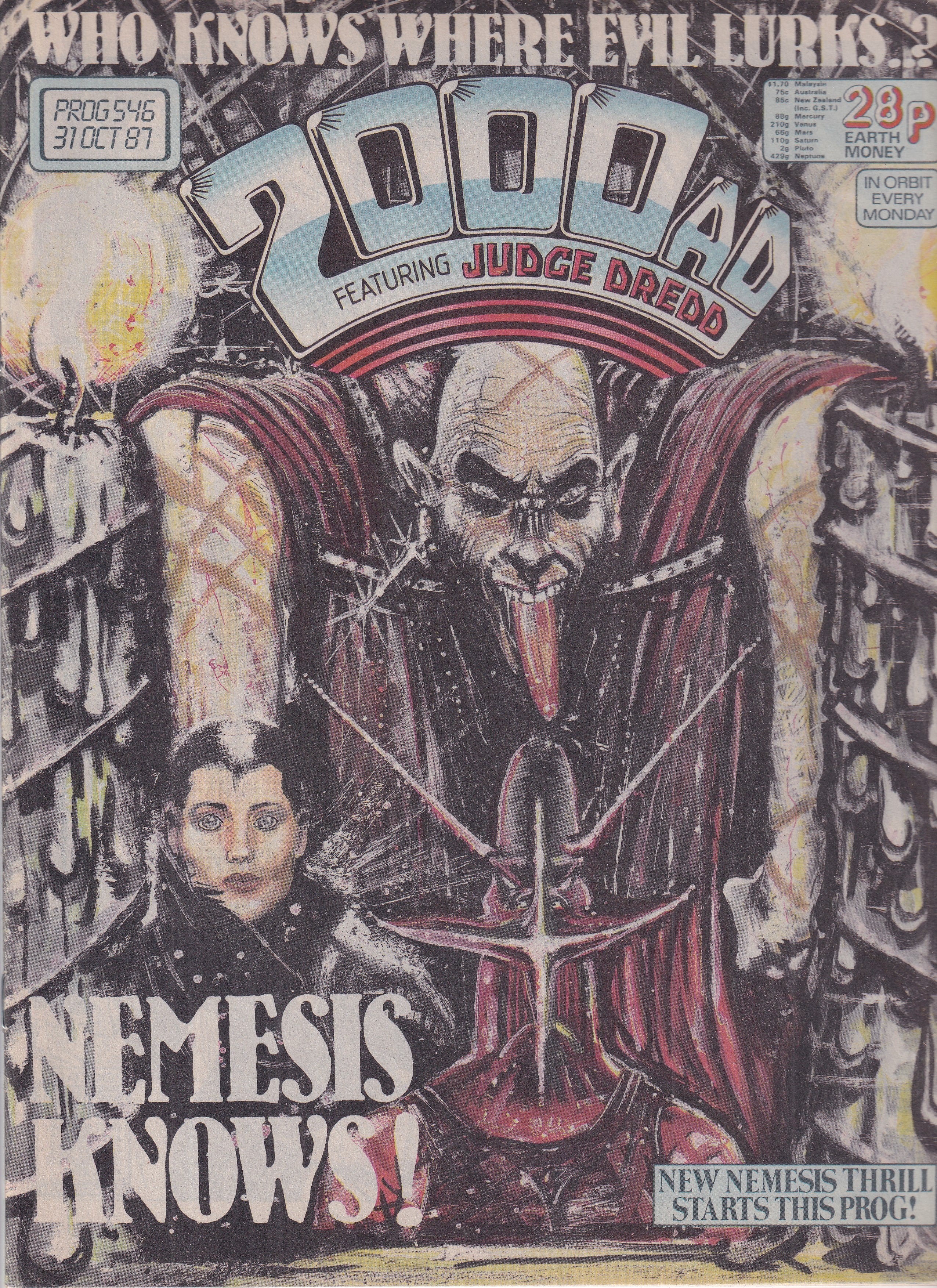 2000AD #546 - Slab City Comics