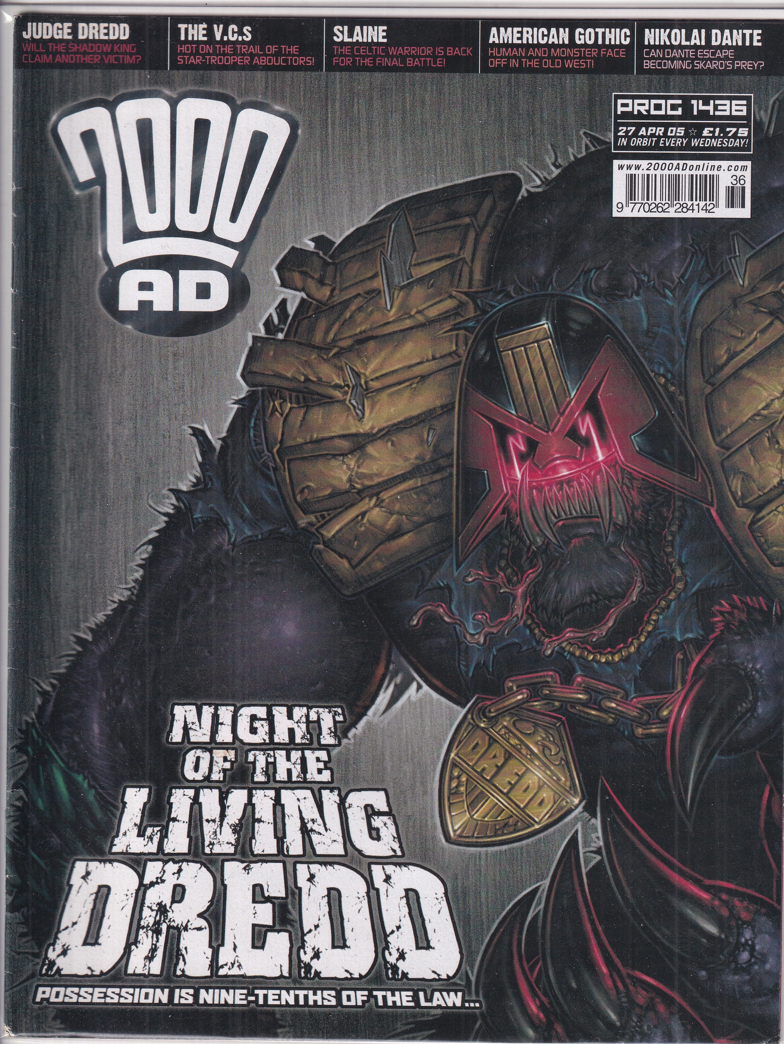 2000 AD #1436 - Slab City Comics