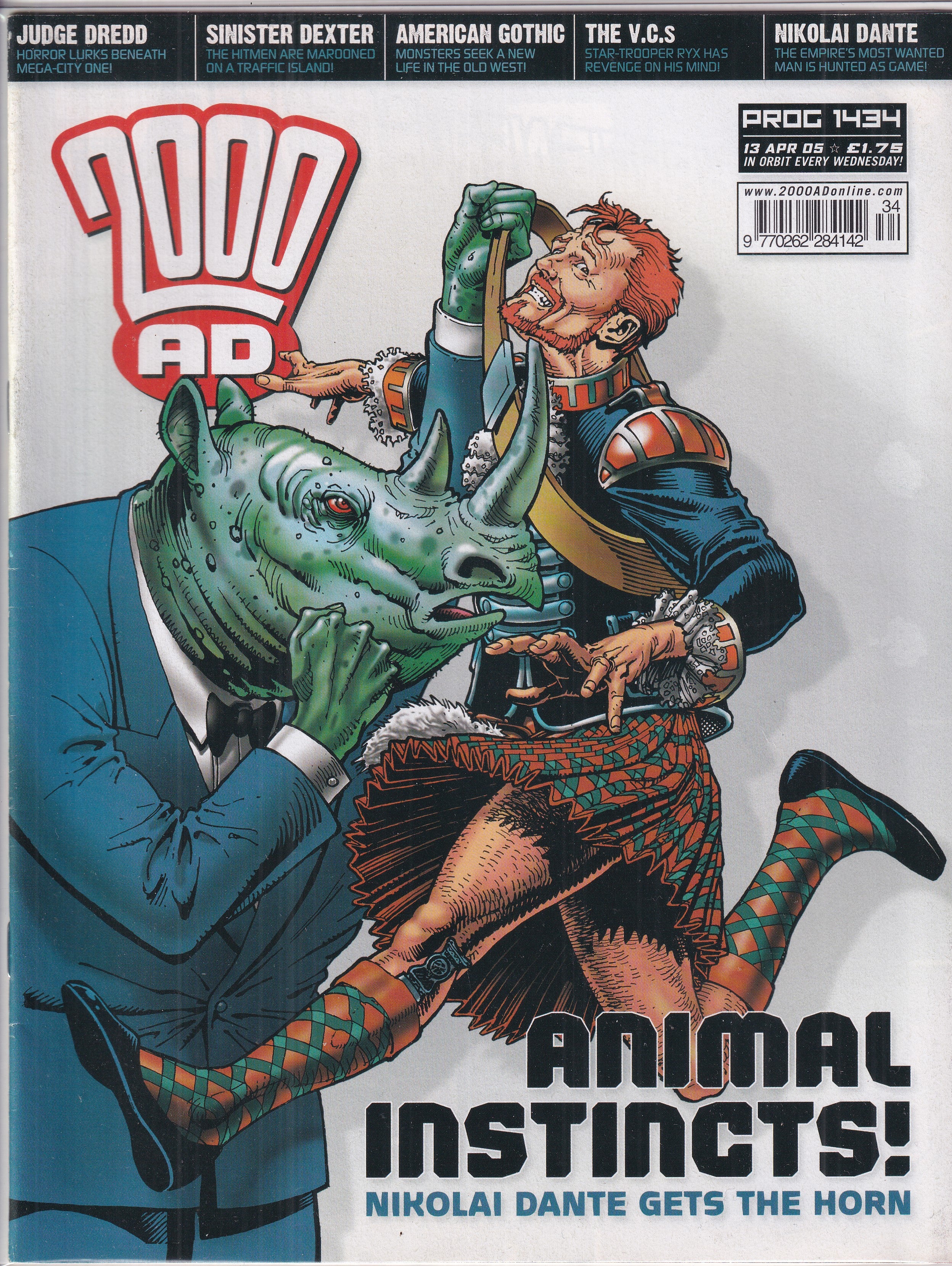 2000 AD #1434 - Slab City Comics