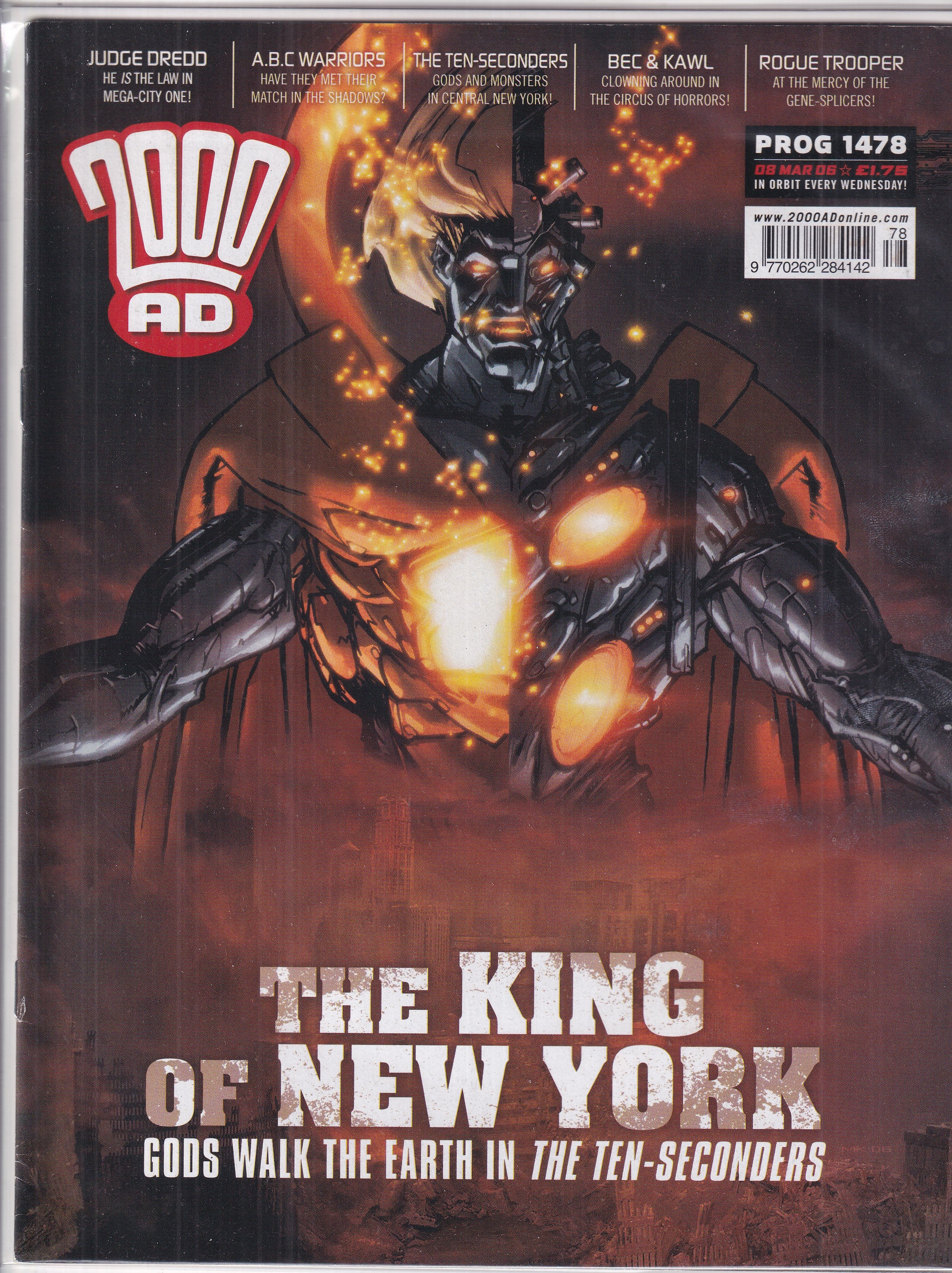 2000 AD #1478 - Slab City Comics