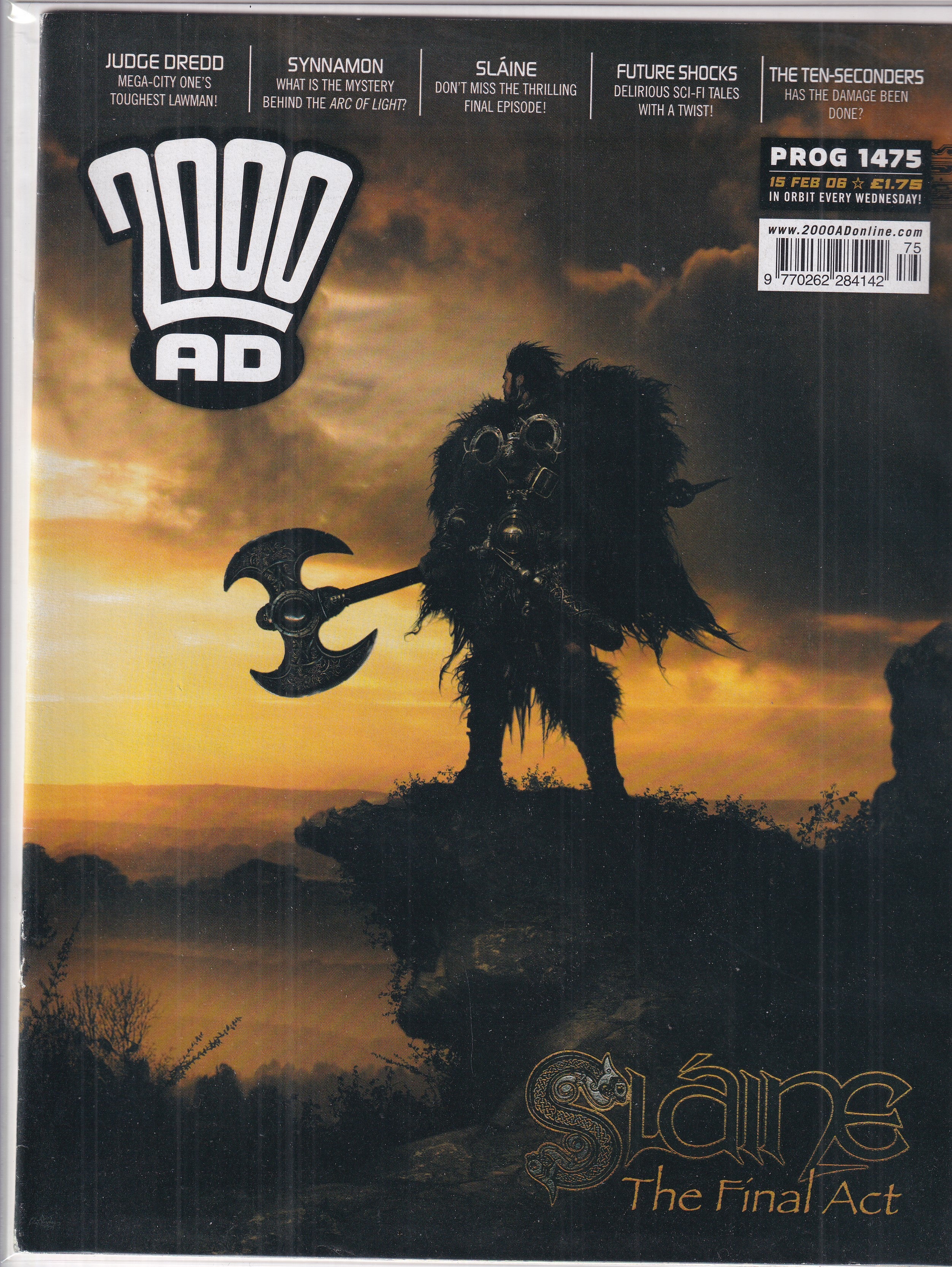2000 AD #1475 - Slab City Comics