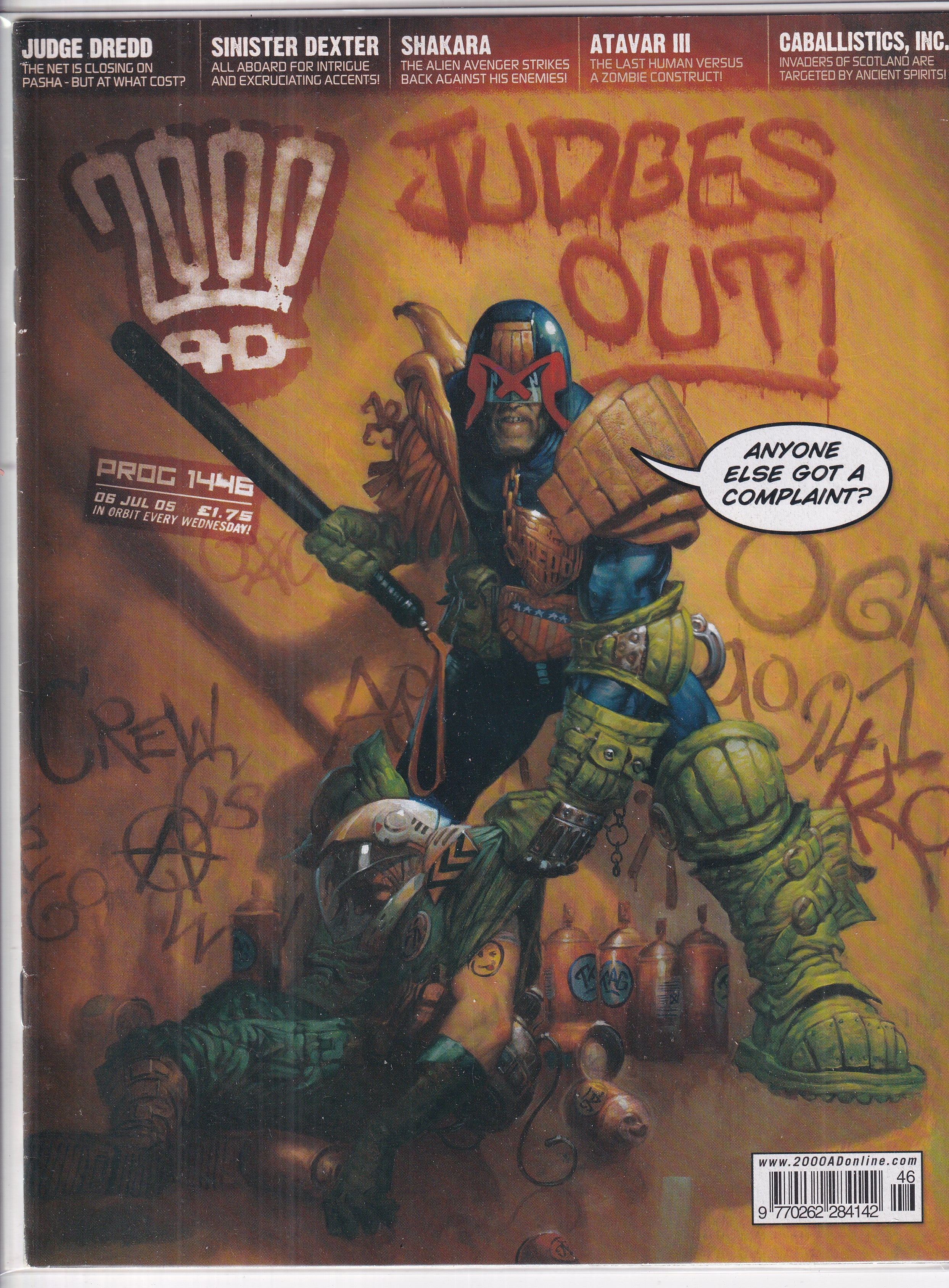 2000 AD #1446 - Slab City Comics