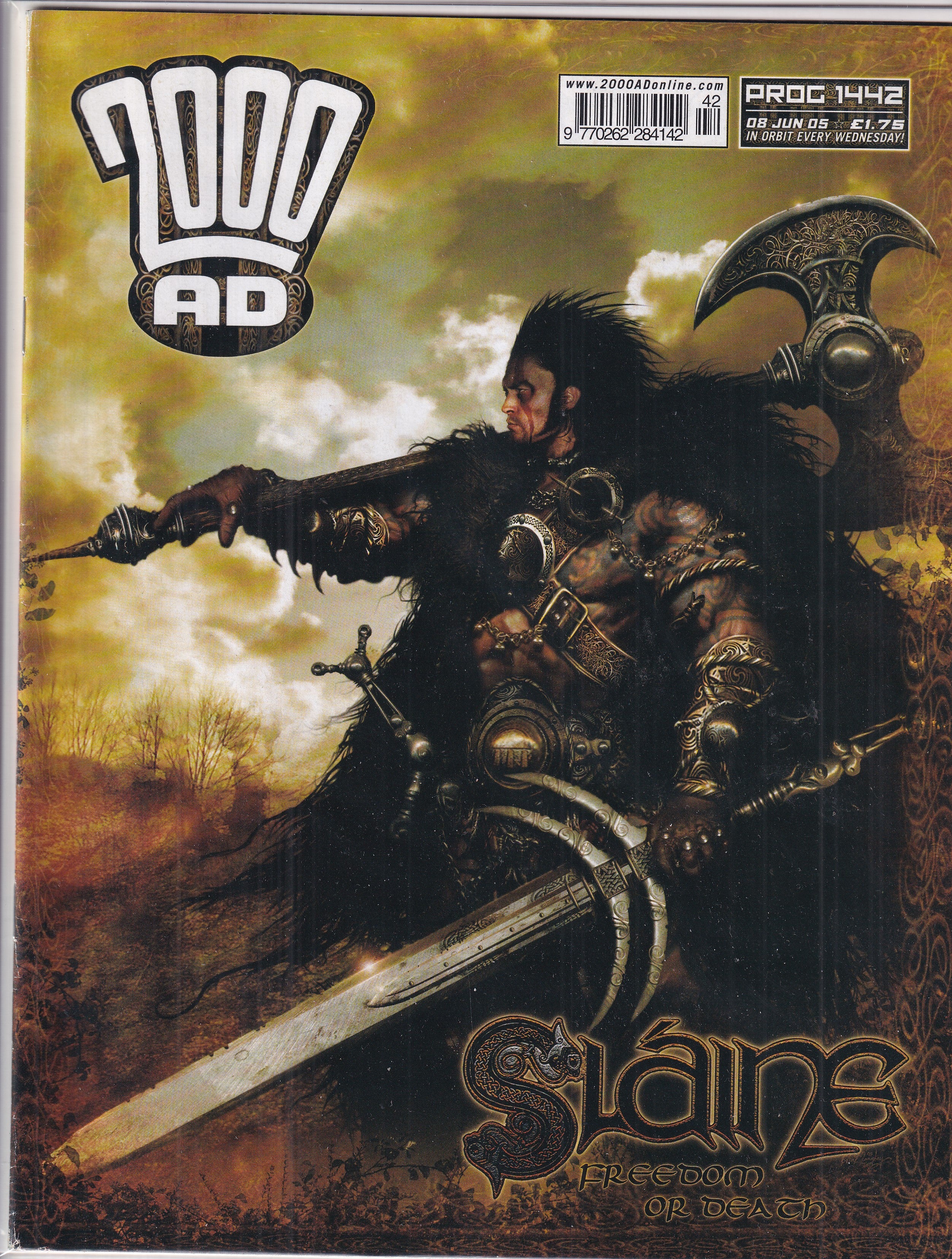 2000 AD #1442 - Slab City Comics