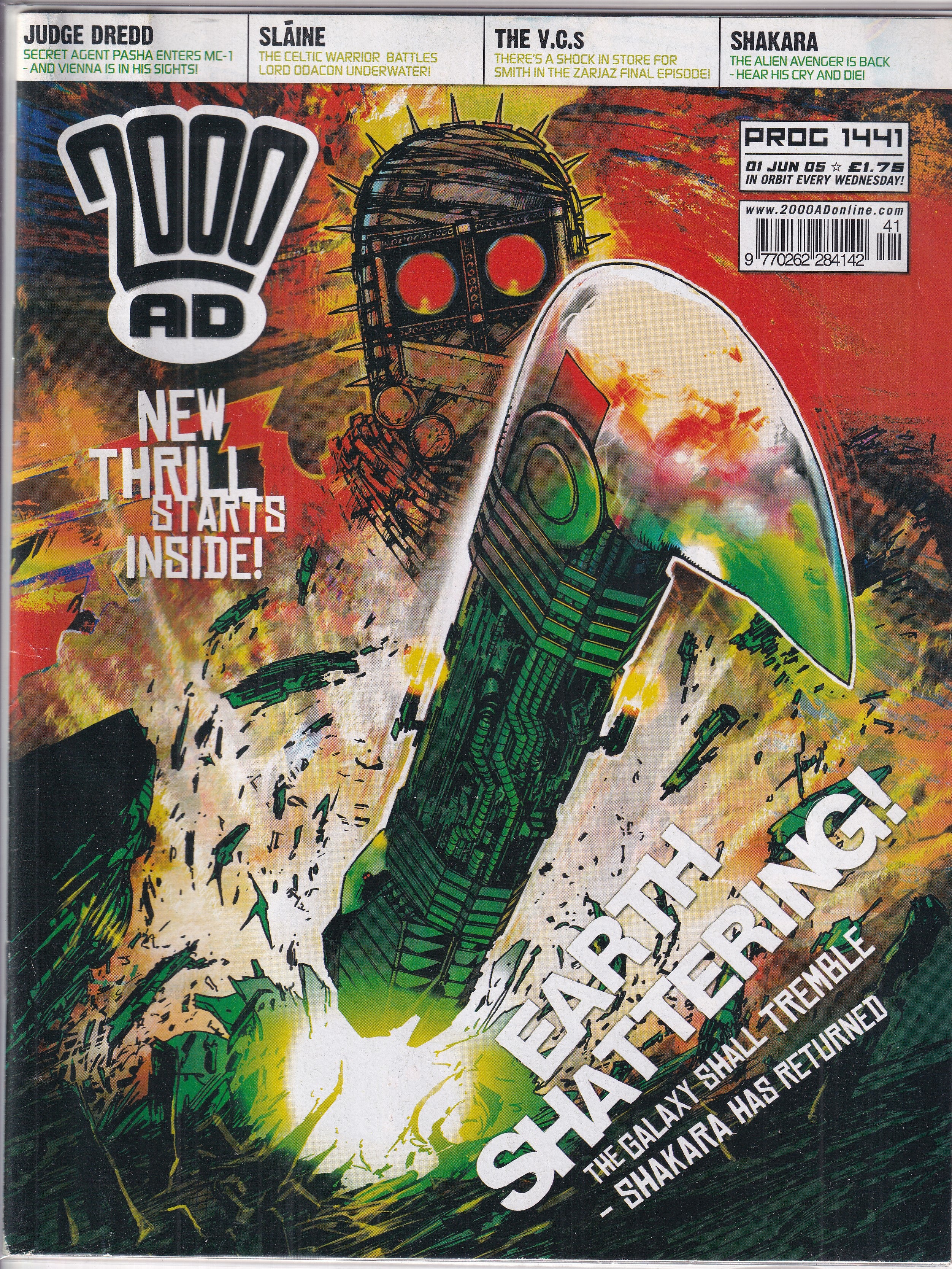 2000 AD #1441 - Slab City Comics