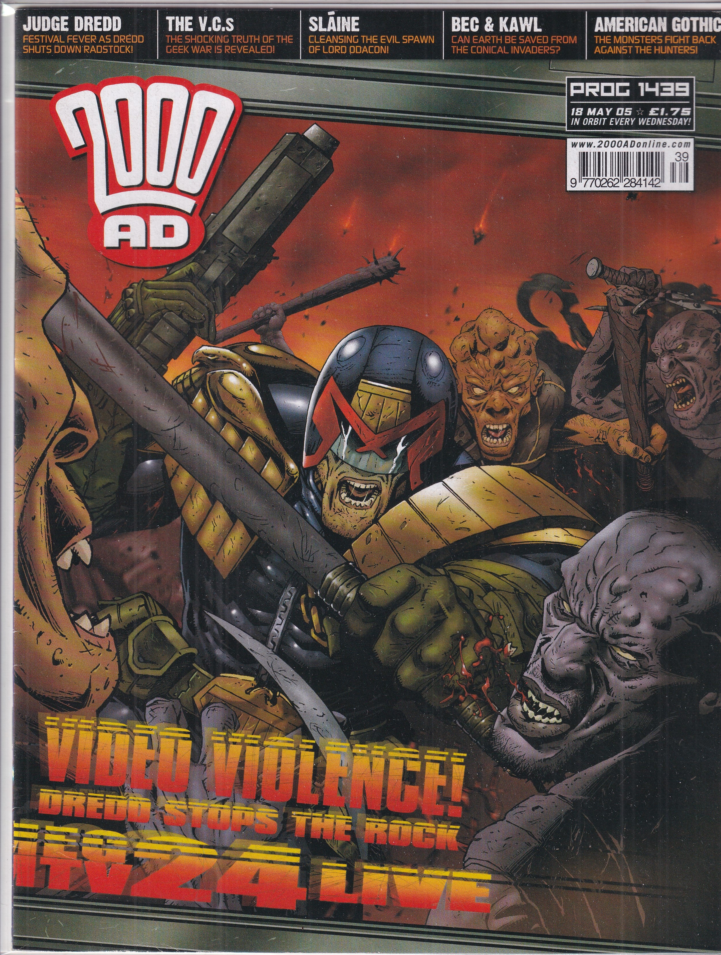 2000 AD #1439 - Slab City Comics