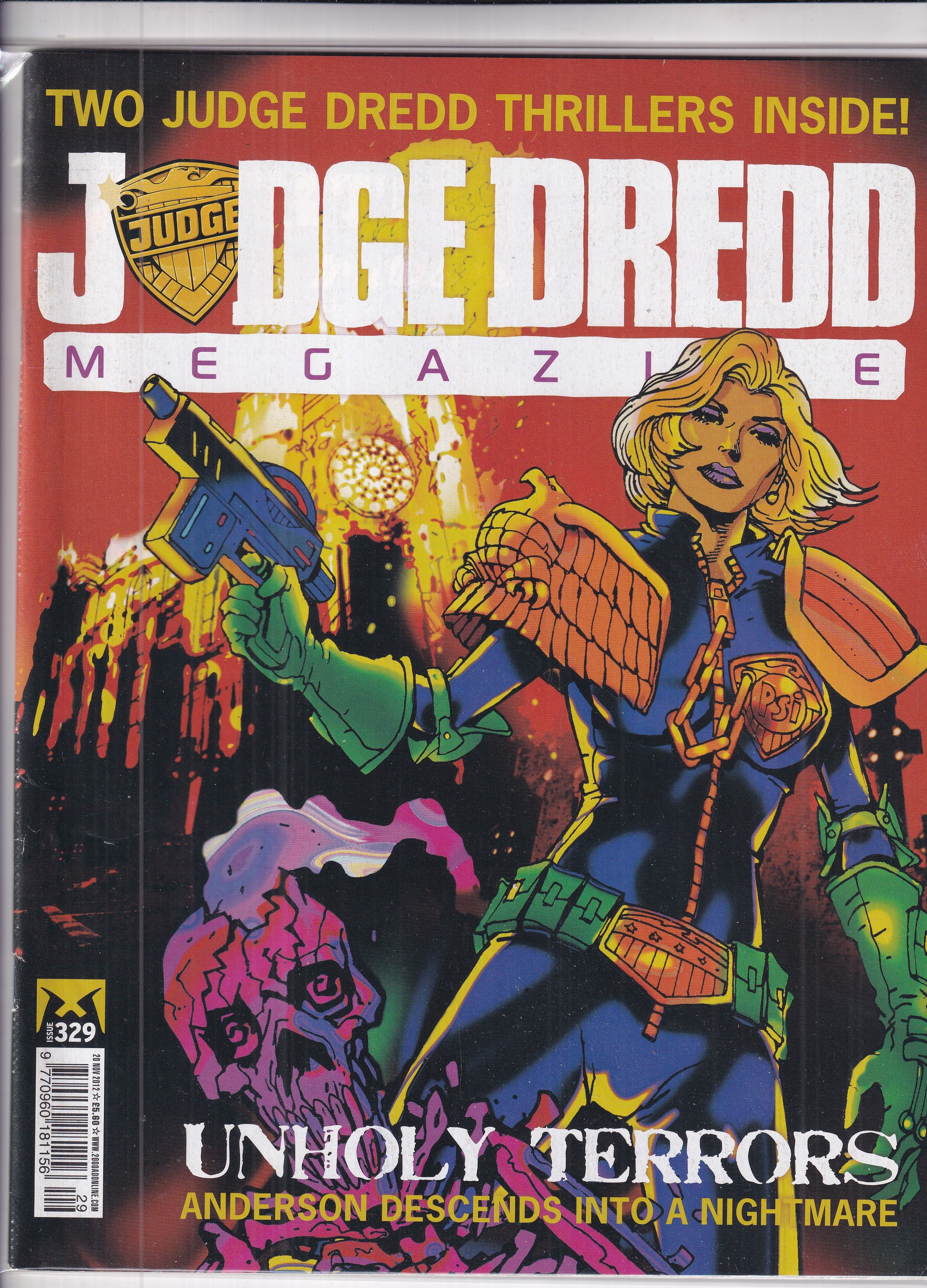 JUDGE DREDD MEGAZINE #329 - Slab City Comics