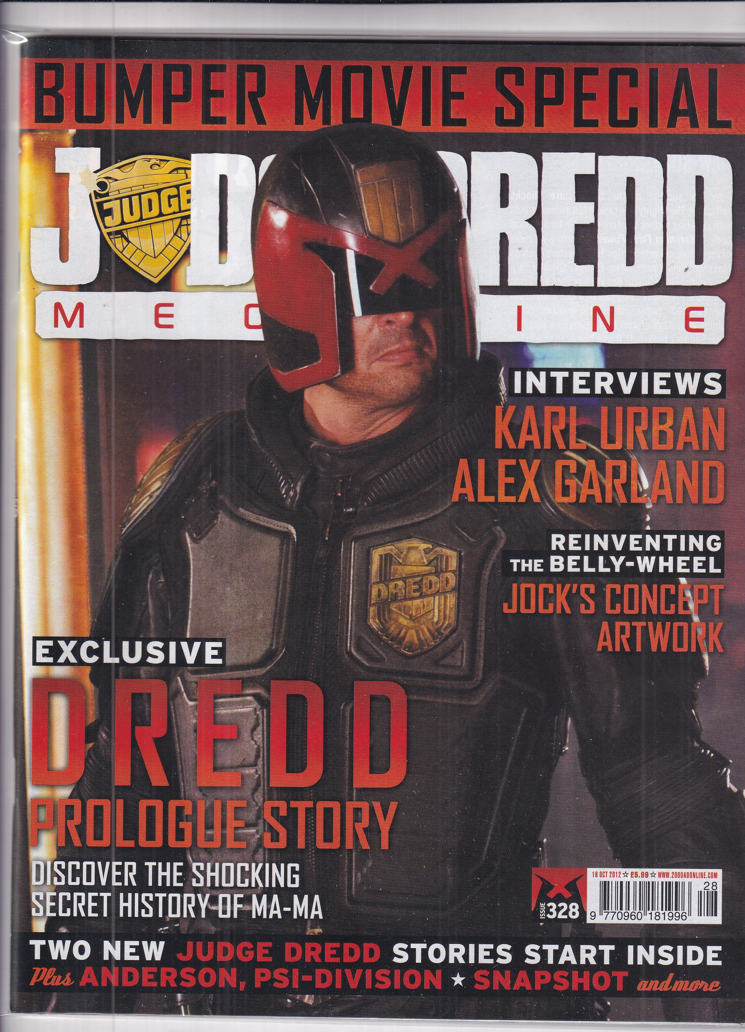 JUDGE DREDD MEGAZINE #328 - Slab City Comics