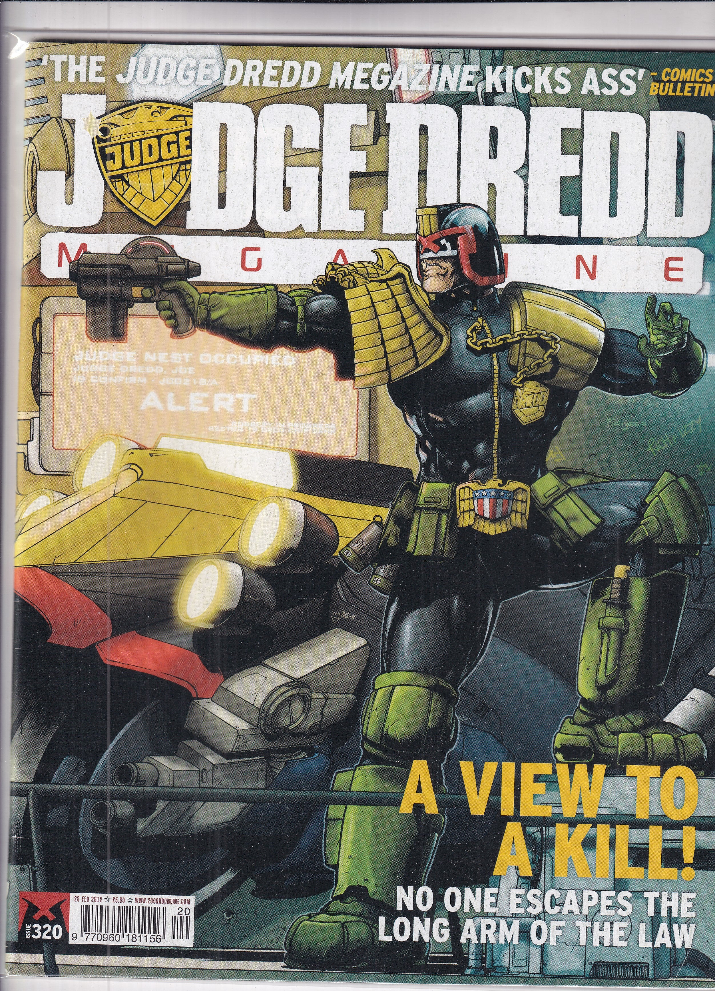 JUDGE DREDD MEGAZINE #320 - Slab City Comics