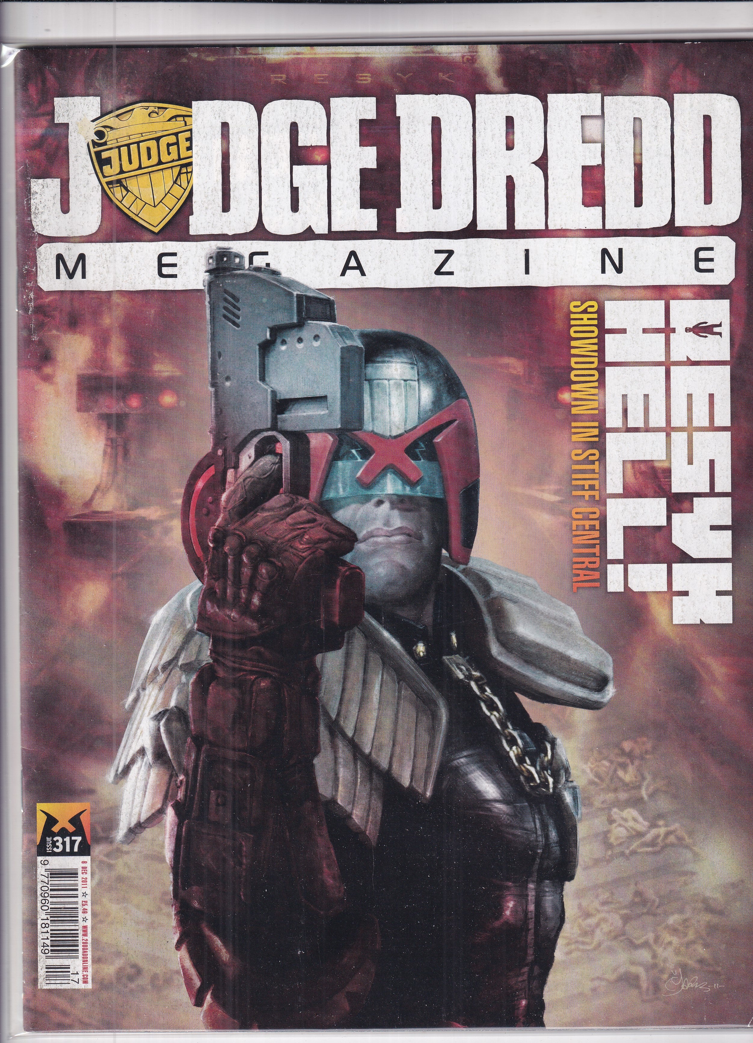 JUDGE DREDD MEGAZINE #317 - Slab City Comics