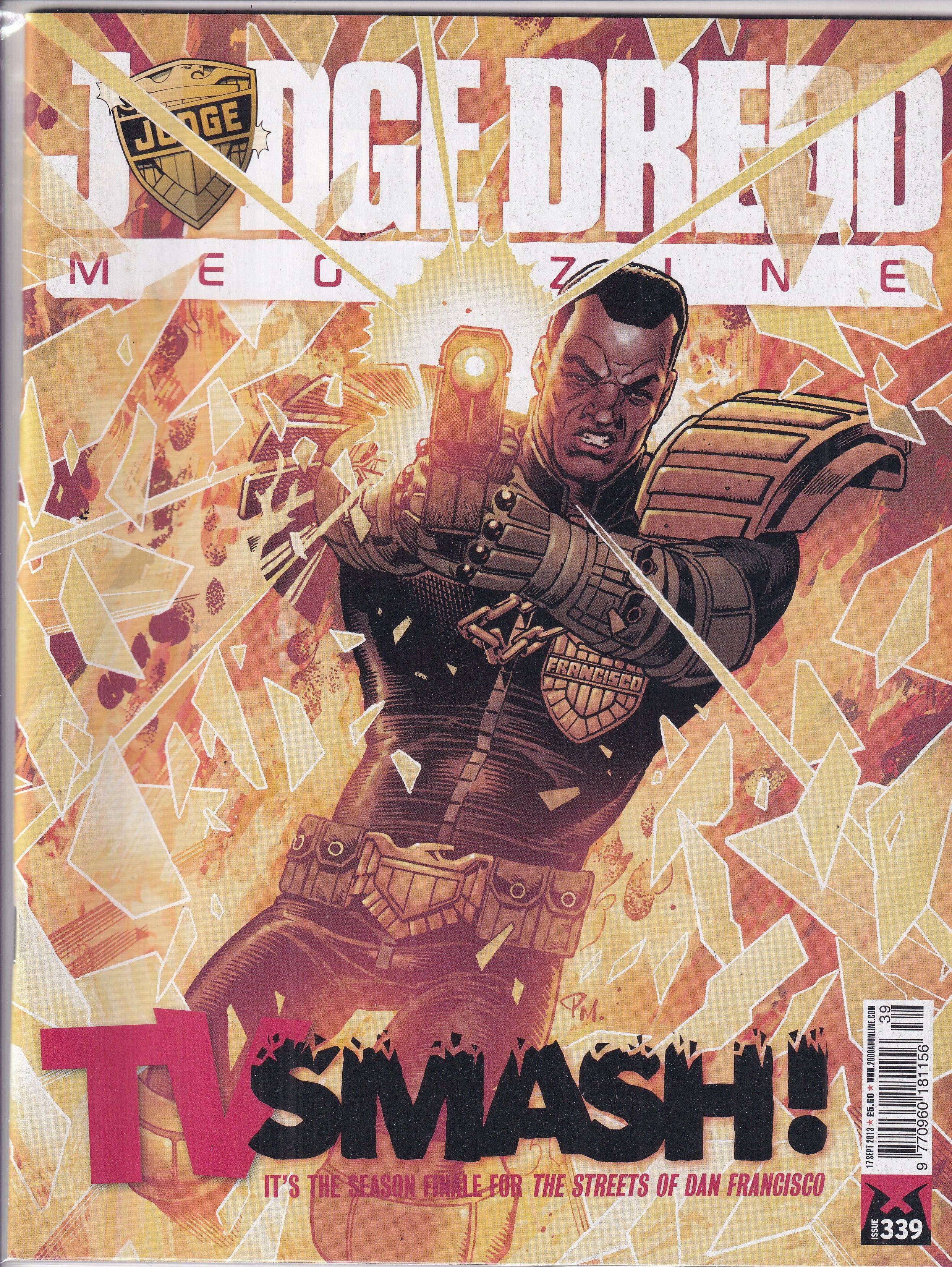 JUDGE DREDD MEGAZINE #339 - Slab City Comics