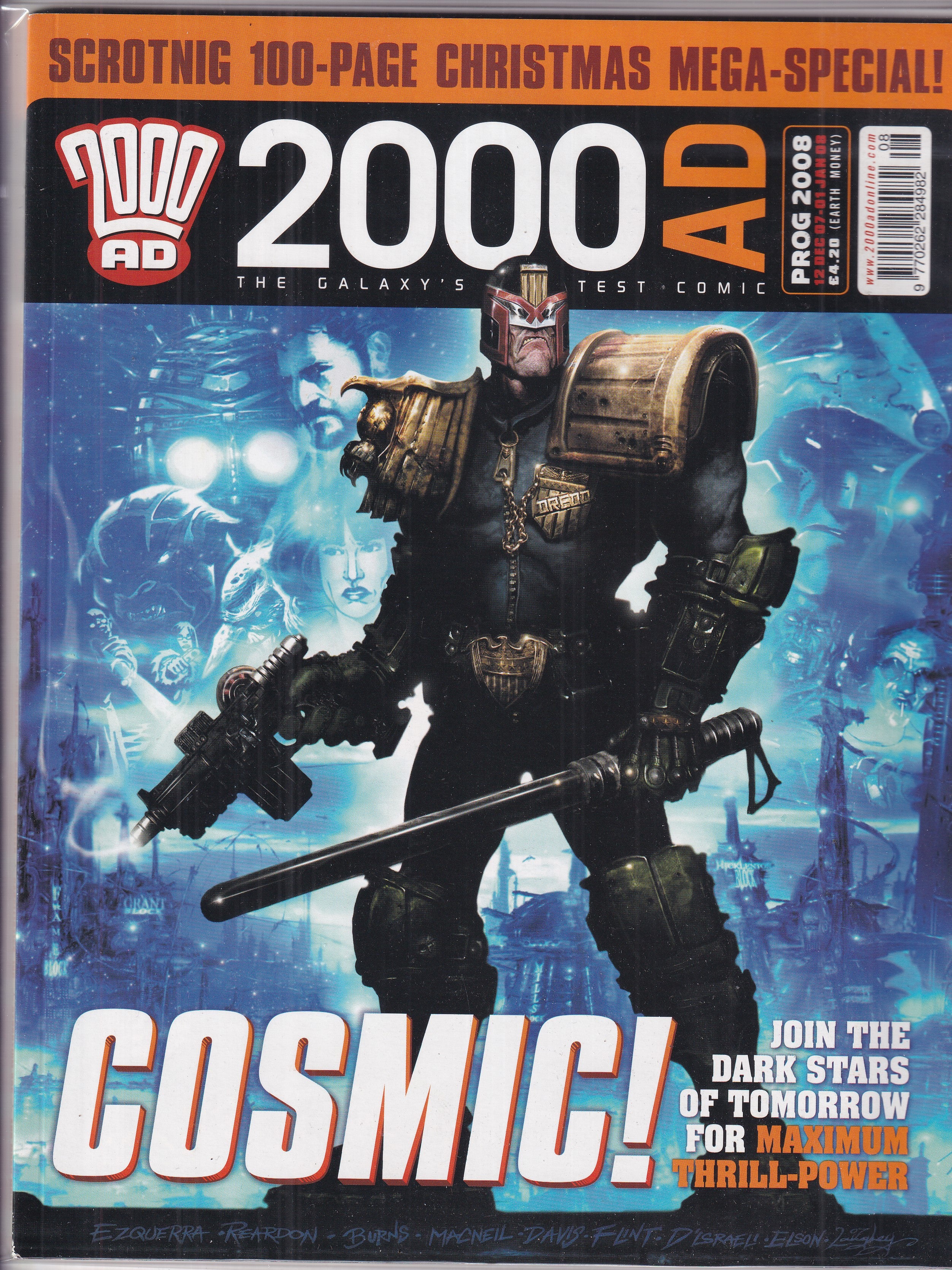 2000AD #2008 - Slab City Comics