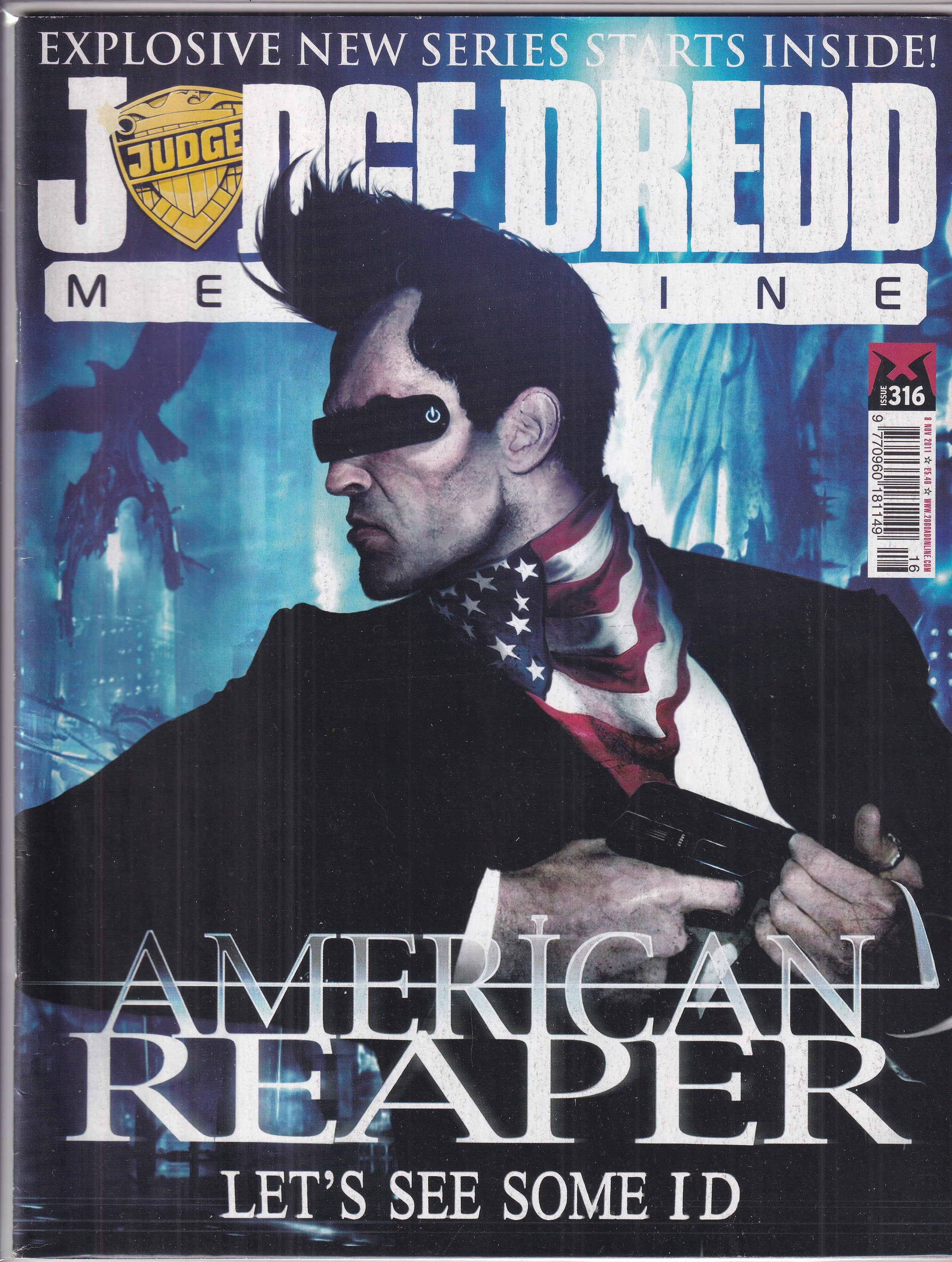 JUDGE DREDD MEGAZINE #316 - Slab City Comics