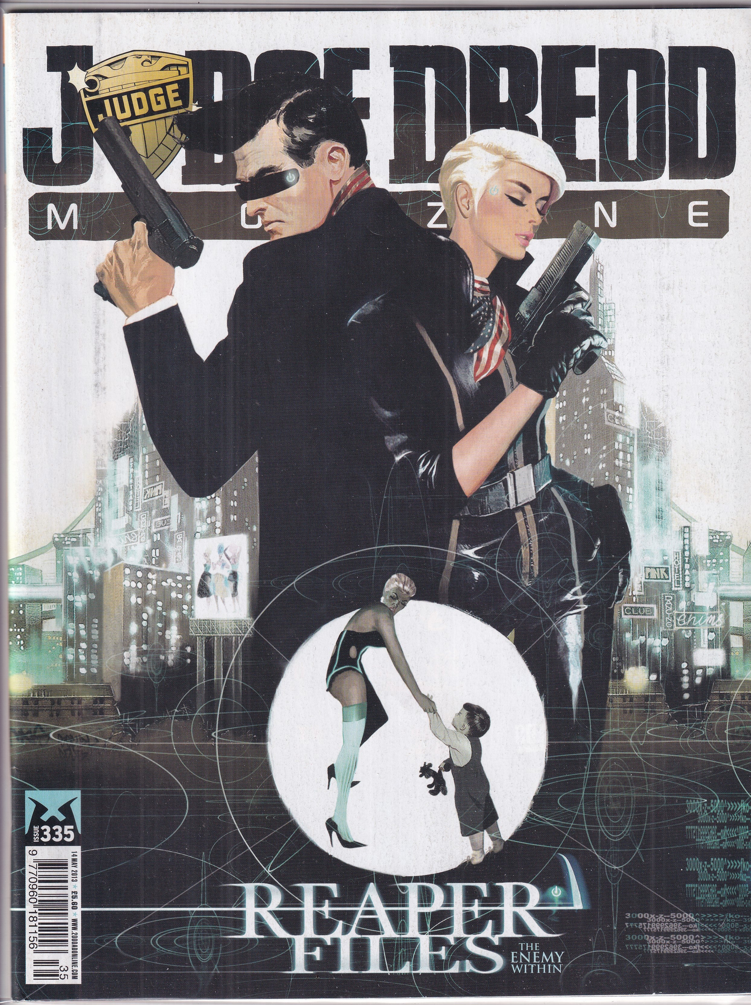 JUDGE DREDD MEGAZINE #335 - Slab City Comics