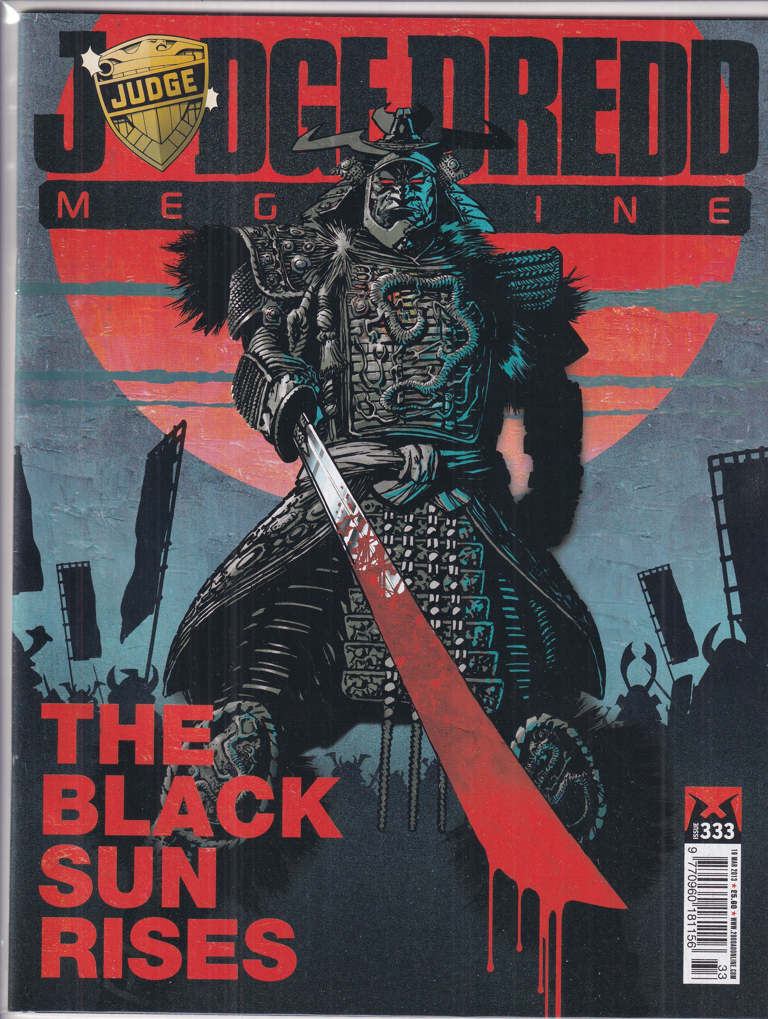 JUDGE DREDD MEGAZINE #333 - Slab City Comics