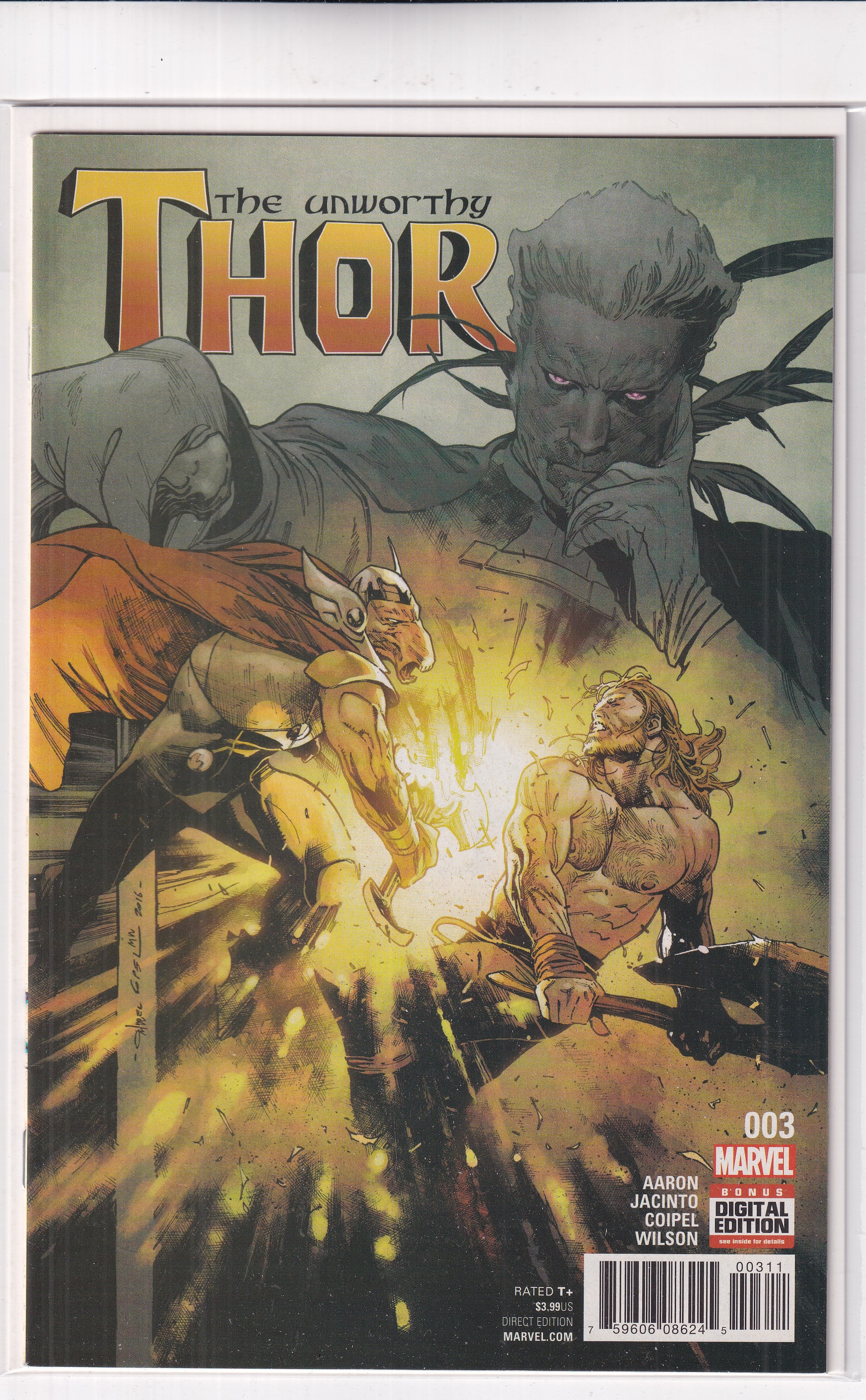 UNWORTHY THOR #3 - Slab City Comics