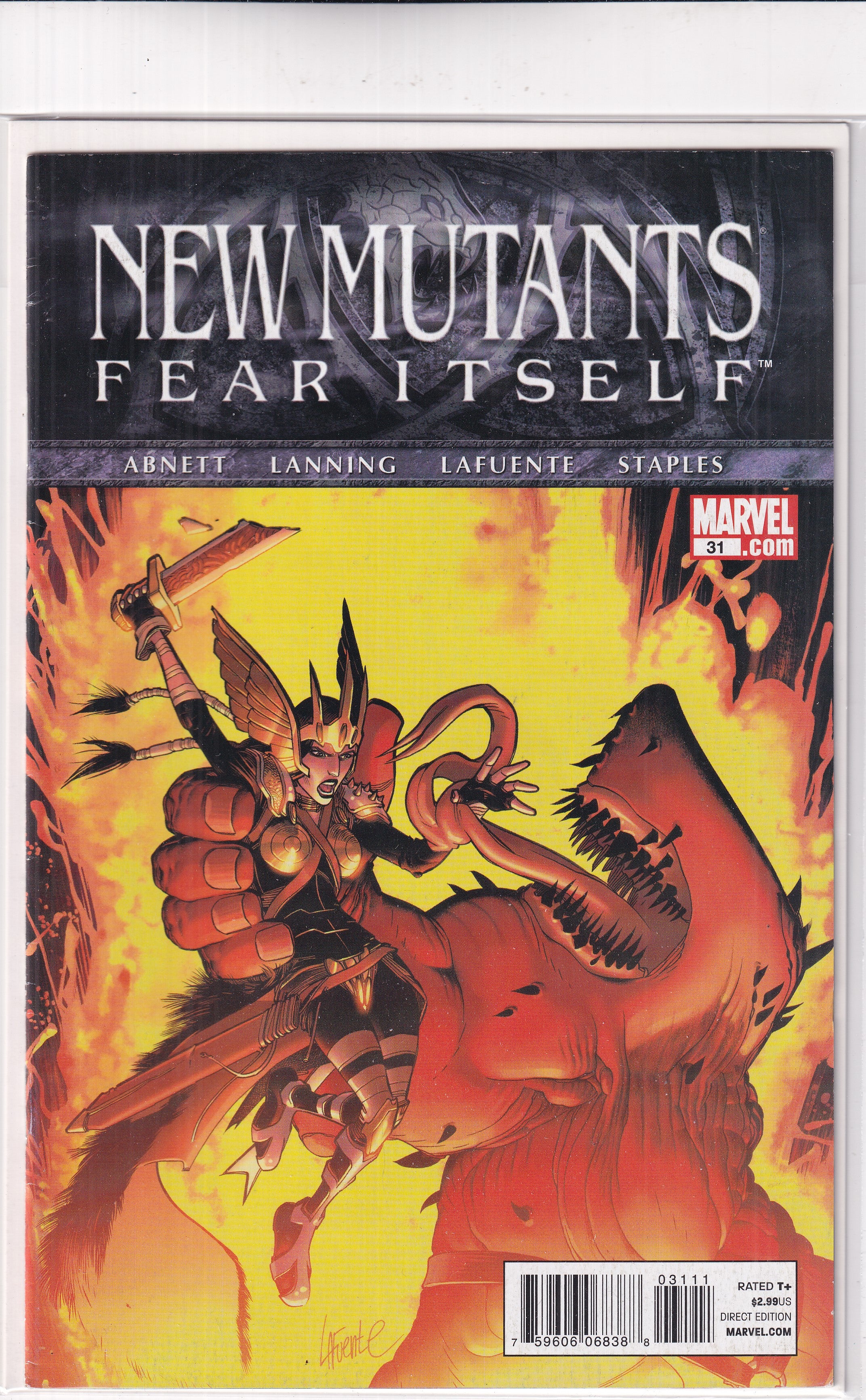 NEW MUTANTS FEAR ITSELF #31 - Slab City Comics