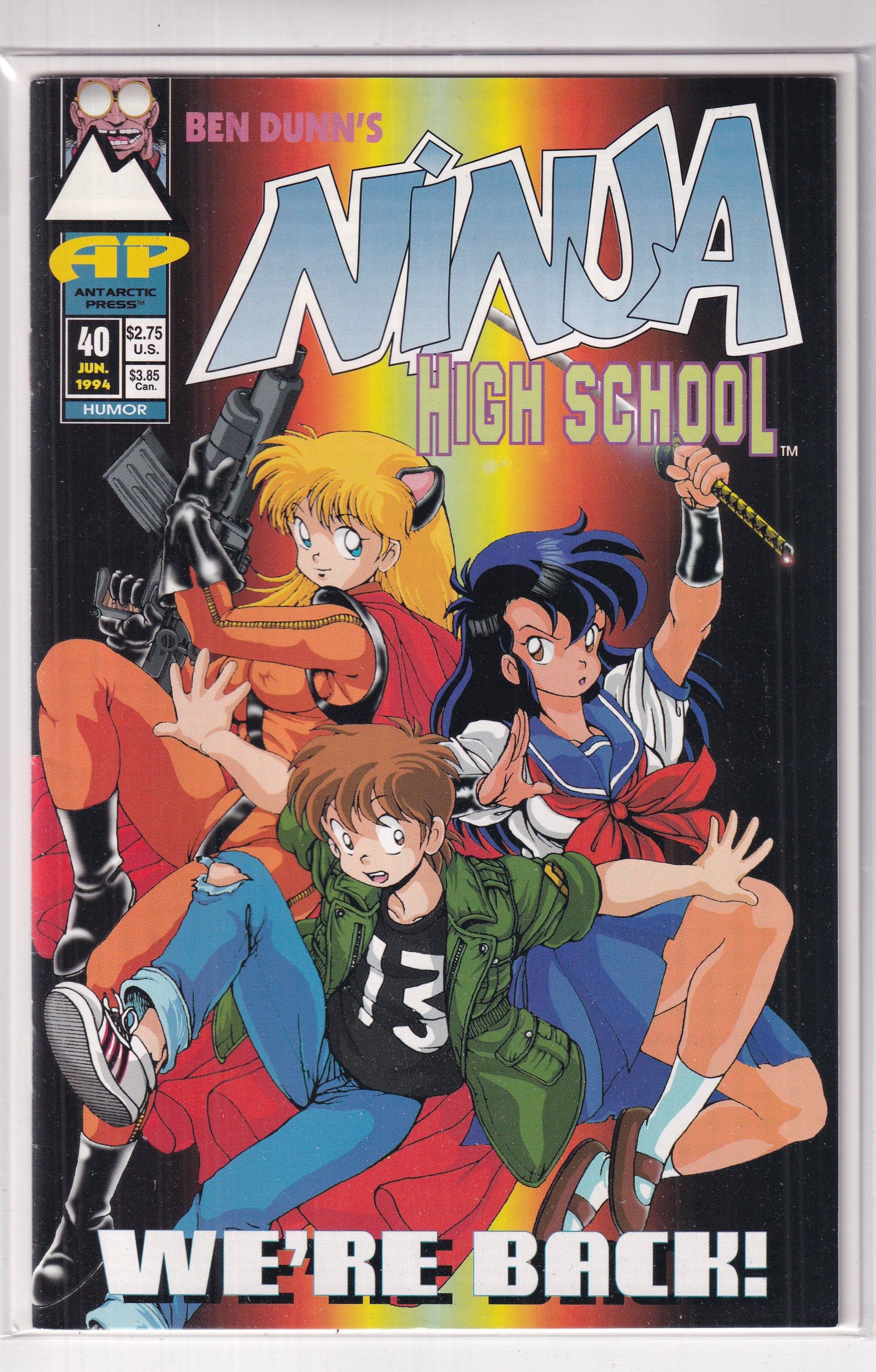 NINJA HIGH SCHOOL #40 - Slab City Comics