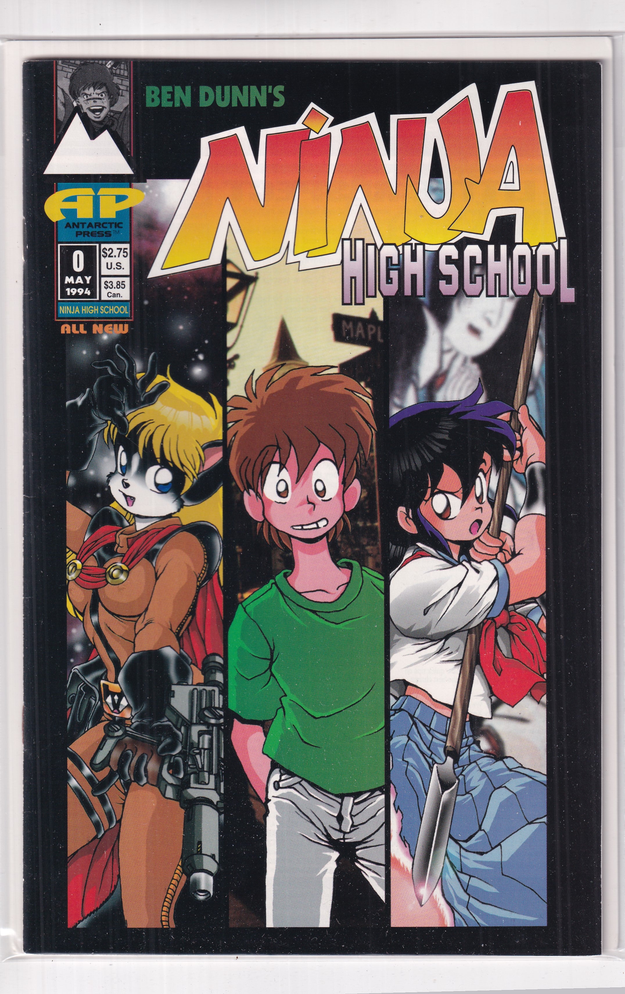 NINJA HIGH SCHOOL #0 - Slab City Comics