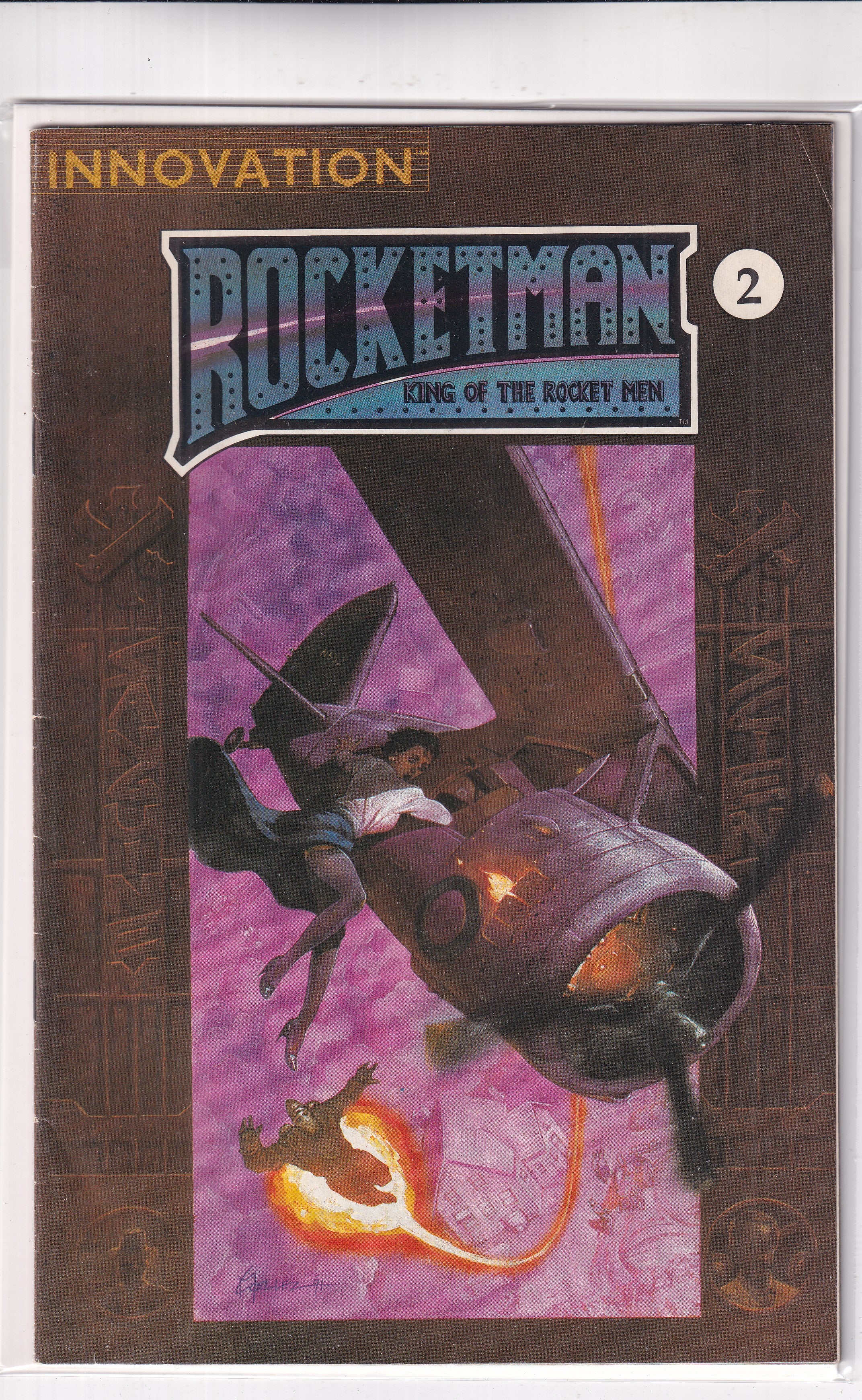 ROCKETMAN KING OF THE ROCKET MEN #2 - Slab City Comics