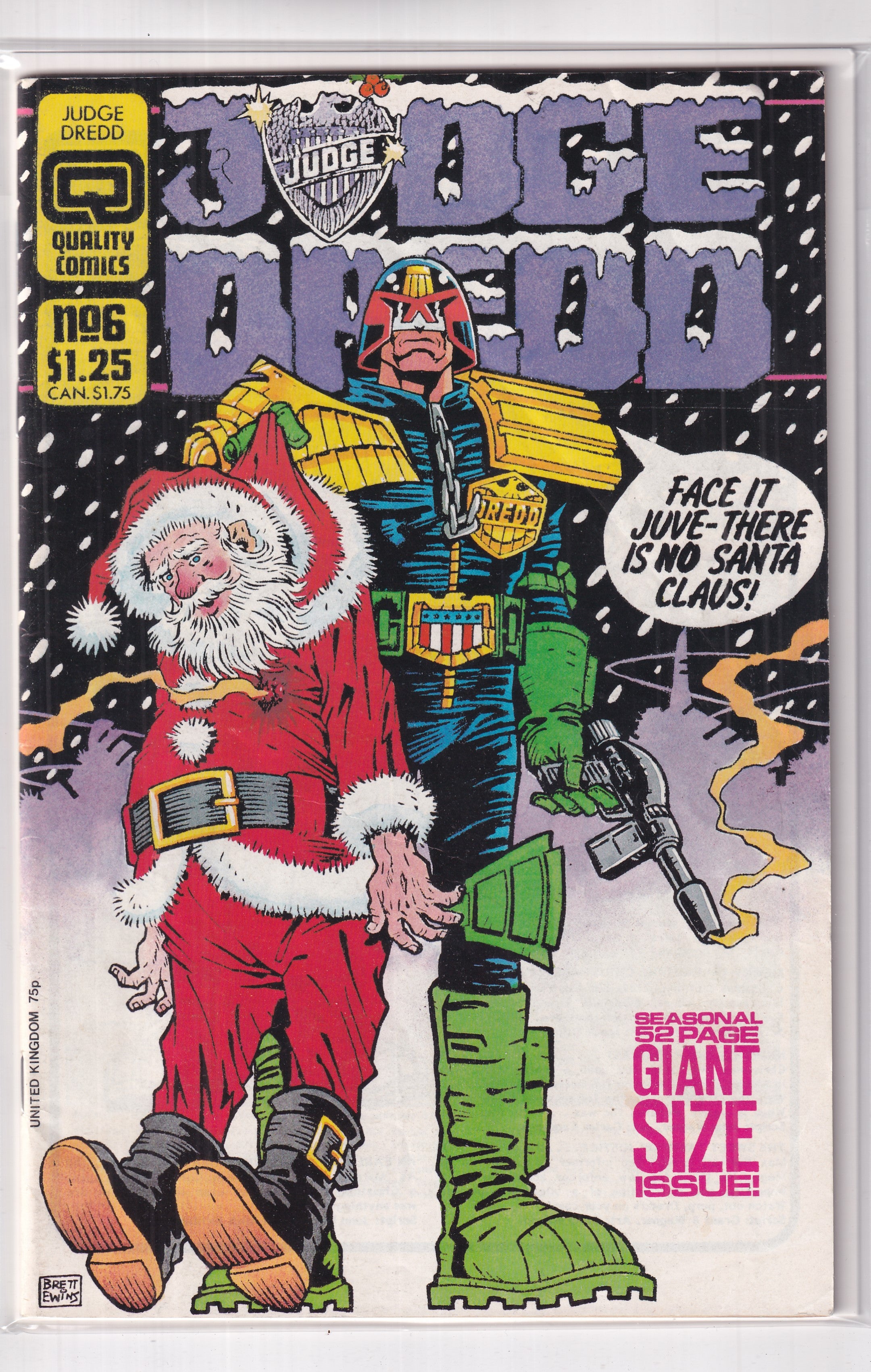 JUDGE DREDD #6 - Slab City Comics