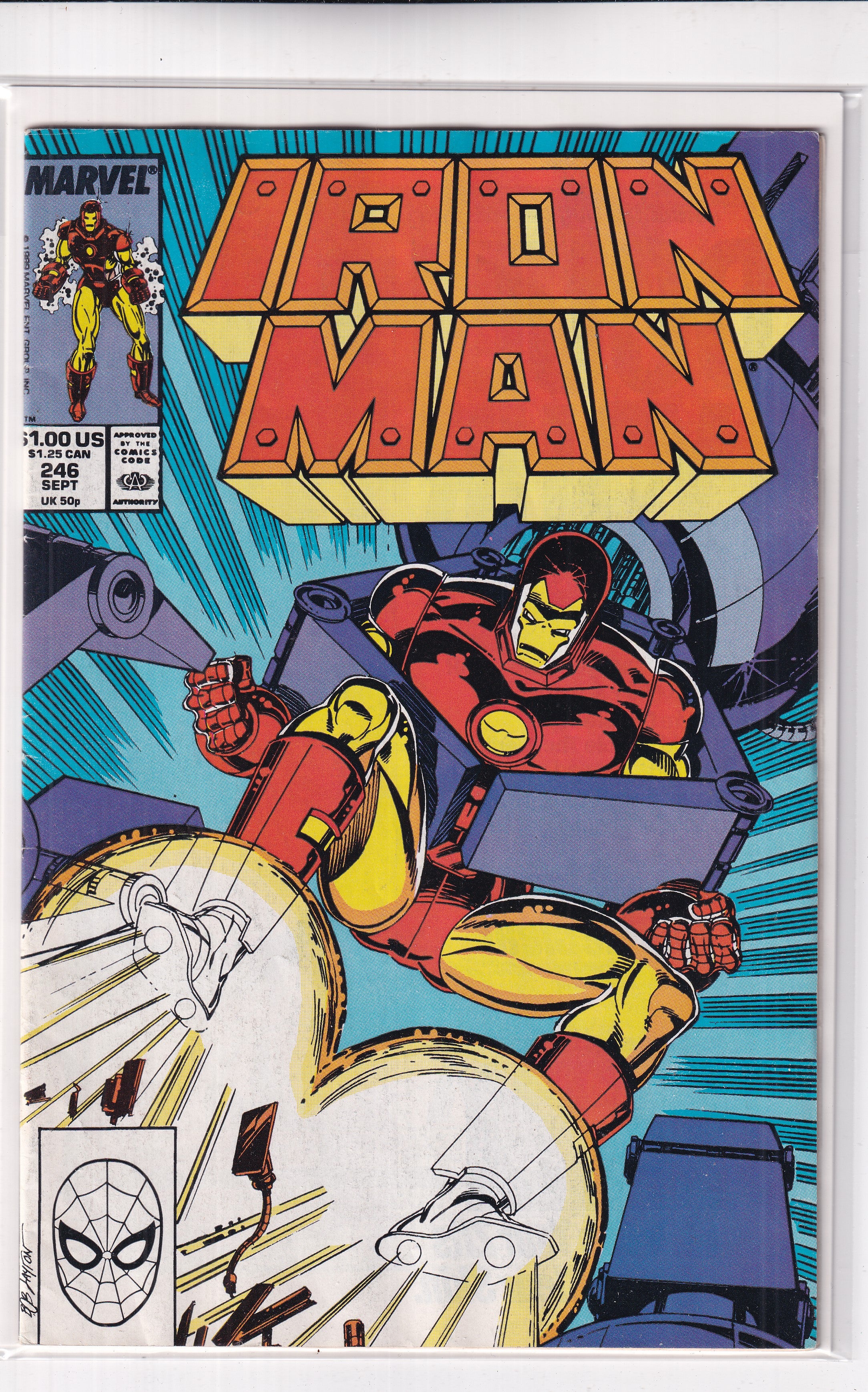 IRON MAN #246 - Slab City Comics