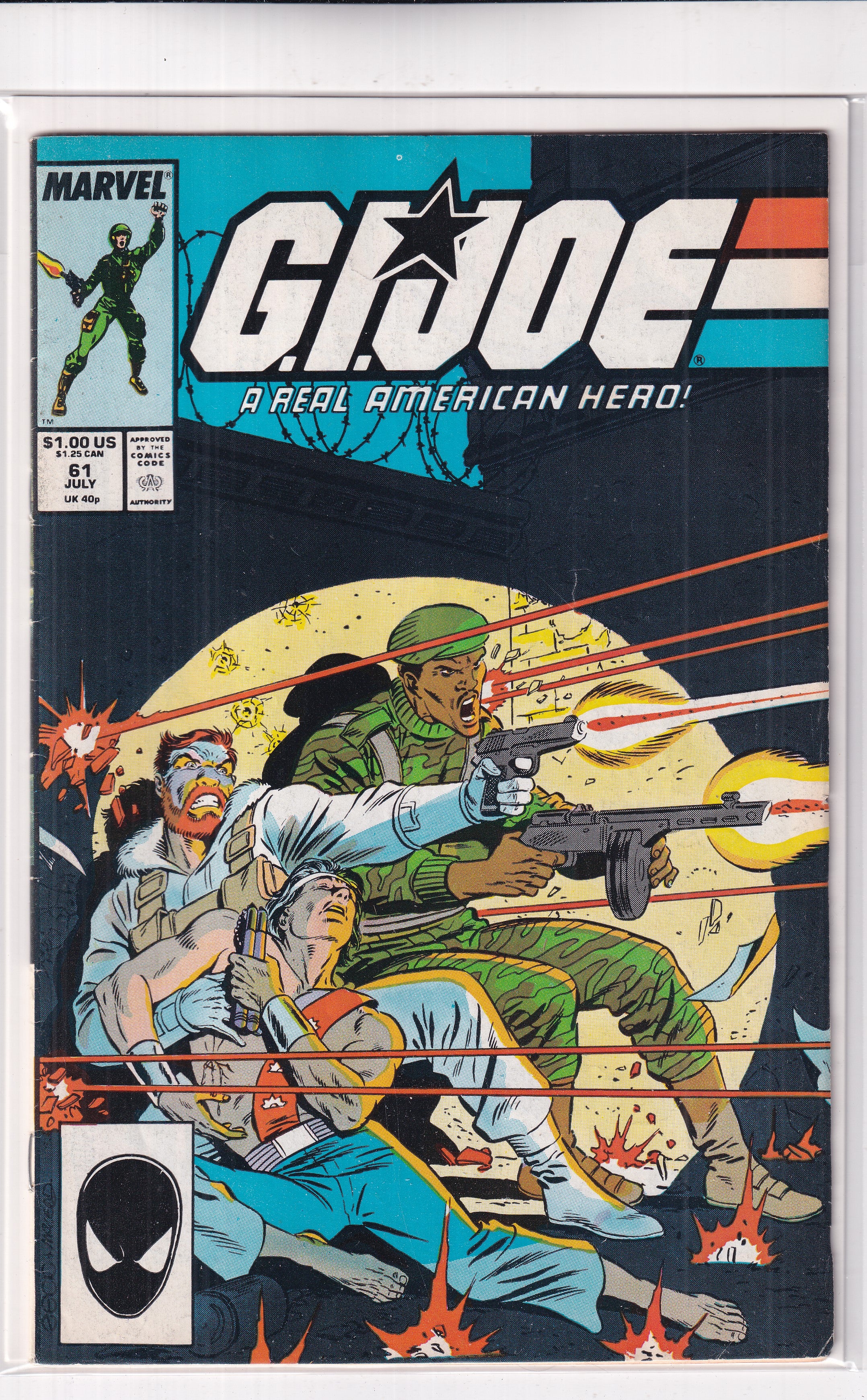 G.I.JOE A REAL AMERICAN HERO #61 - Slab City Comics