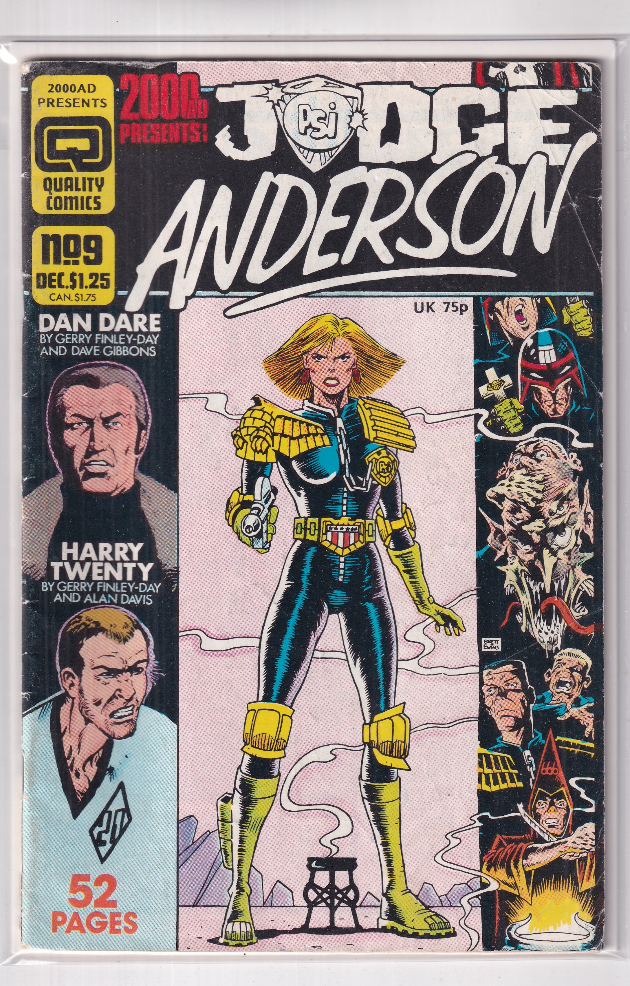 2000 AD JUDGE ANDERSON #9 - Slab City Comics