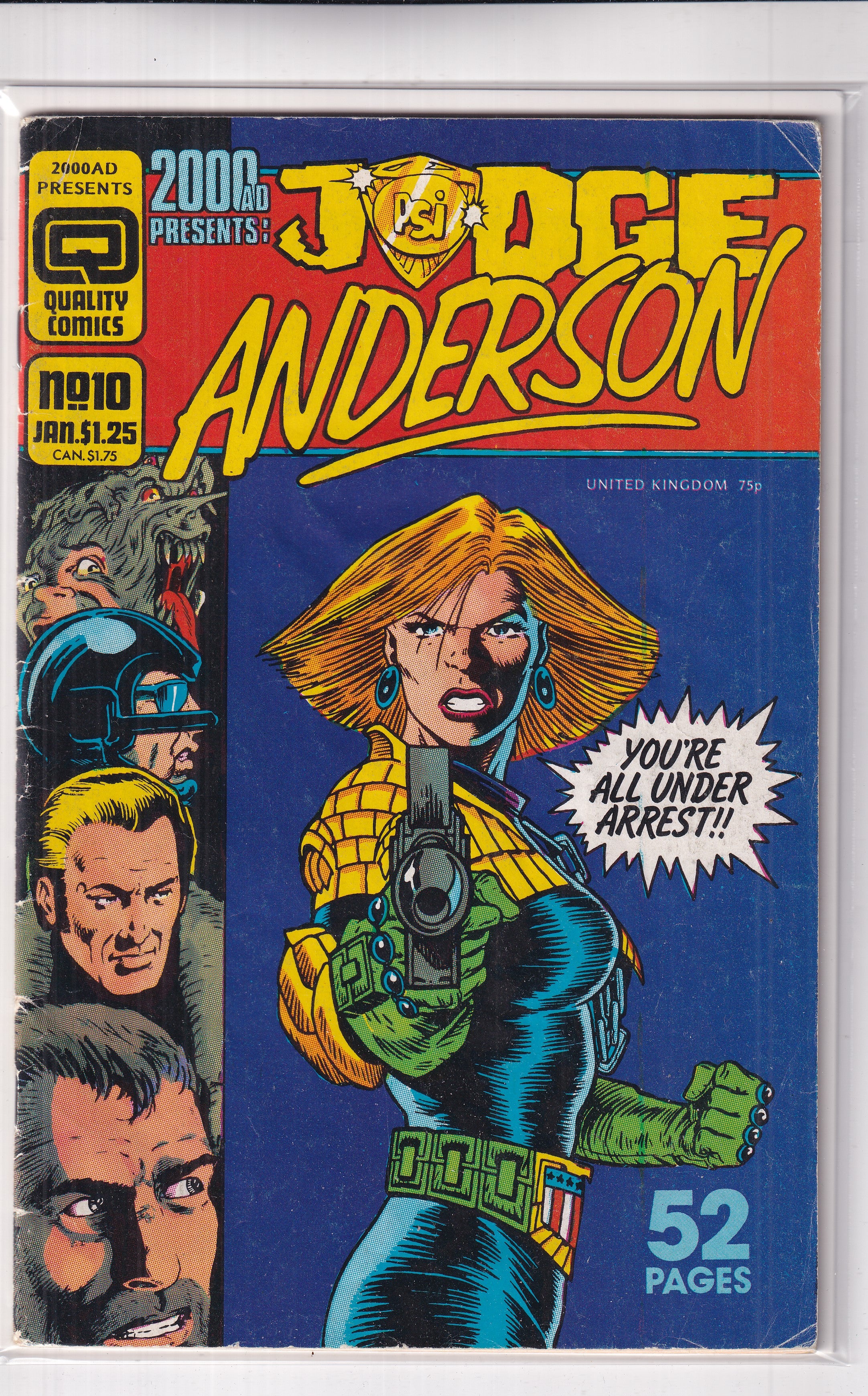 2000 AD JUDGE ANDERSON #10 - Slab City Comics
