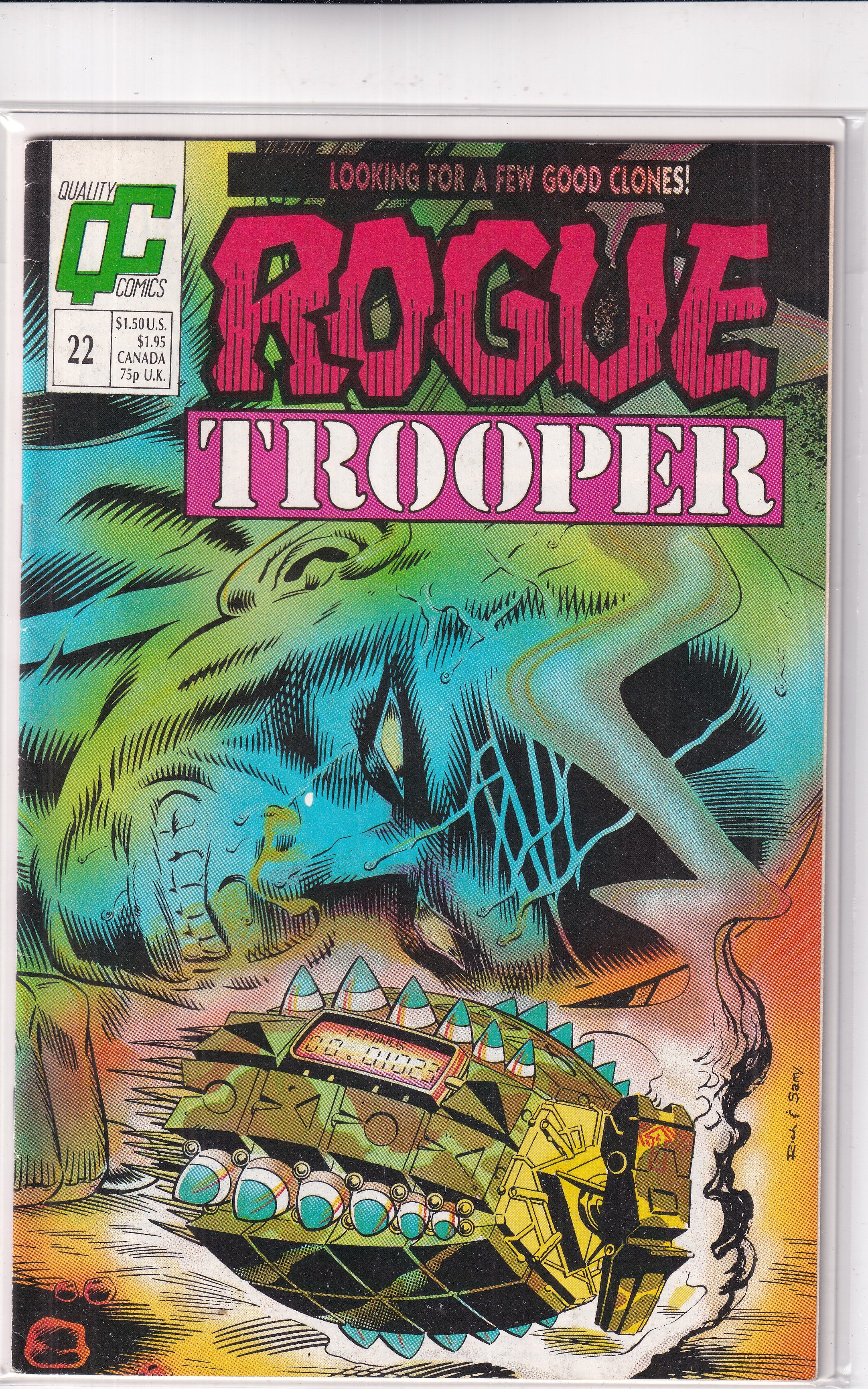 ROGUE TROOPER #22 - Slab City Comics