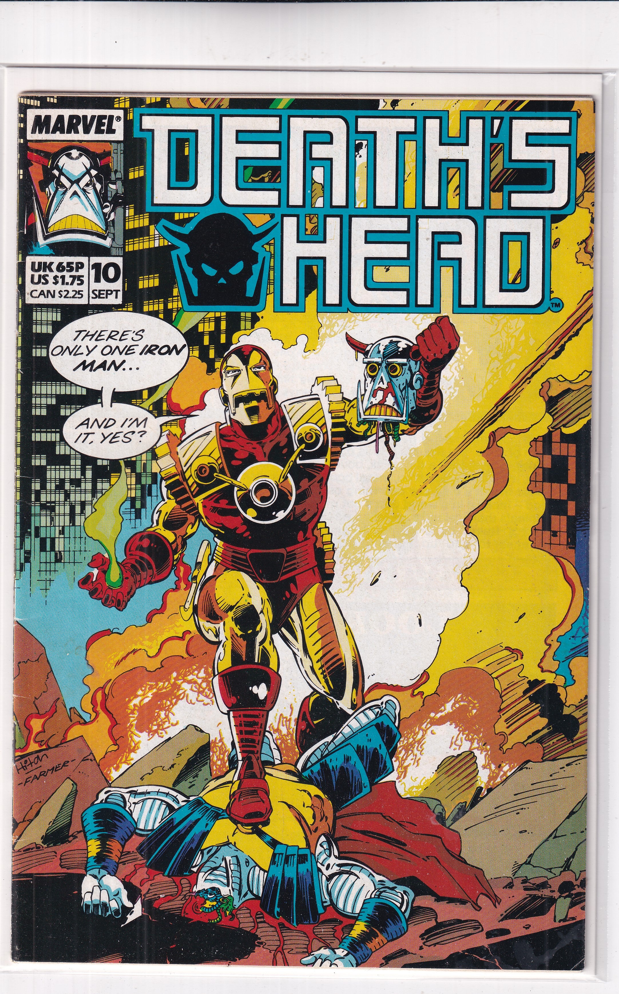 DEATHS HEAD #10 - Slab City Comics
