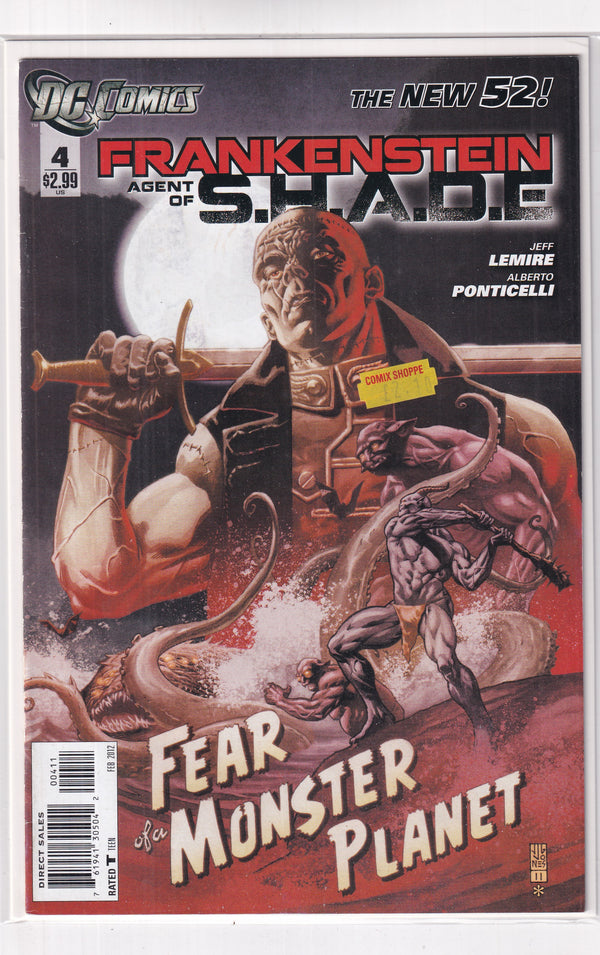 FRANKENSTEIN AGENT OF S.H.A.D.E #4 - Slab City Comics 