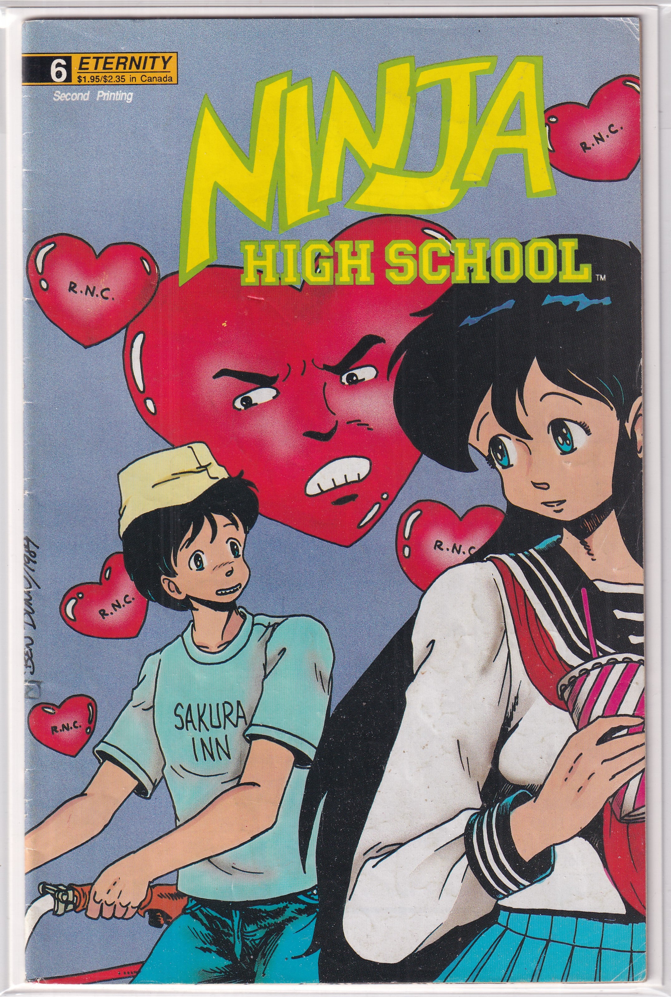 NINJA HIGH SCHOOL #6 - Slab City Comics