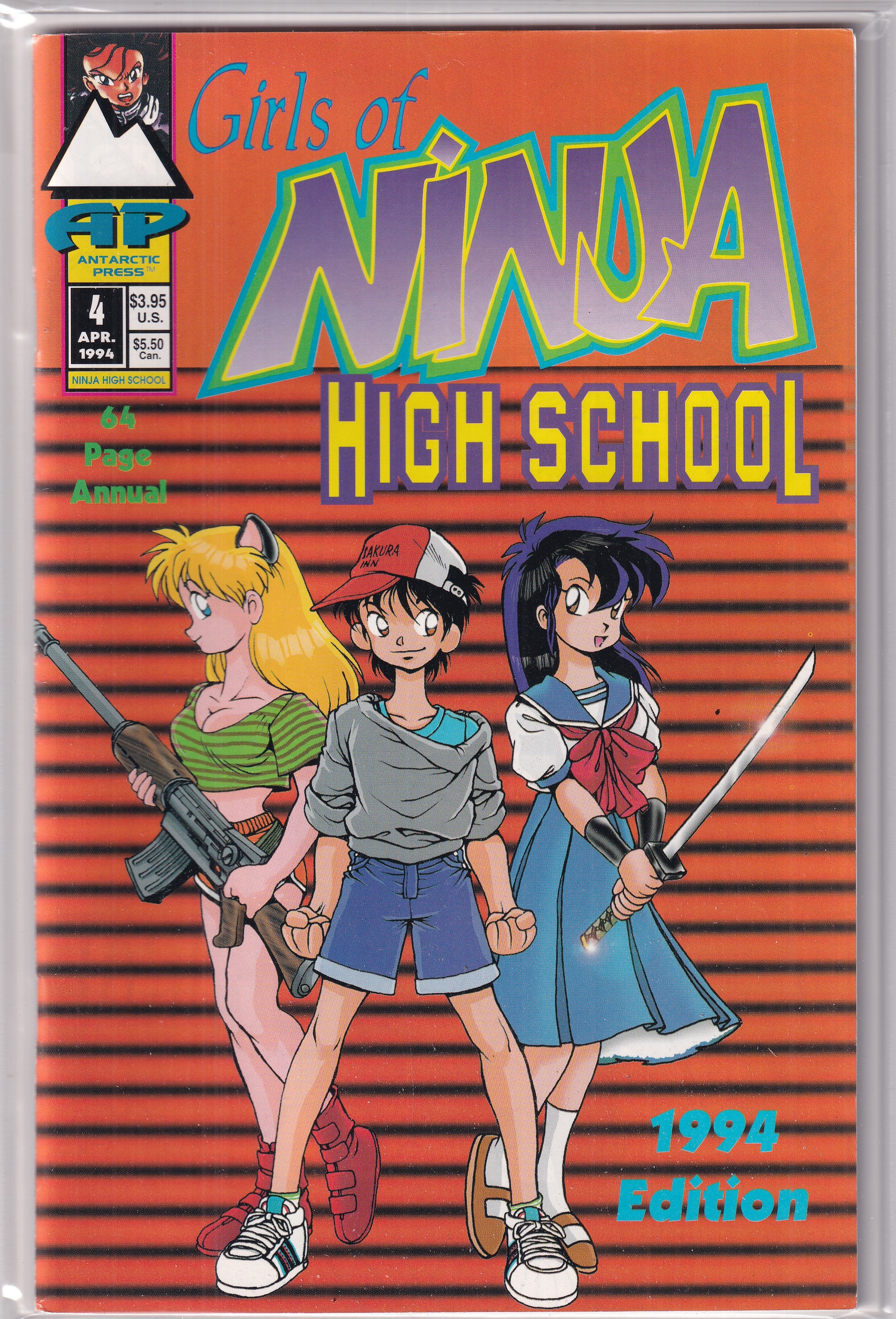 GILS OF NINJA HIGH SCHOOL #4 - Slab City Comics