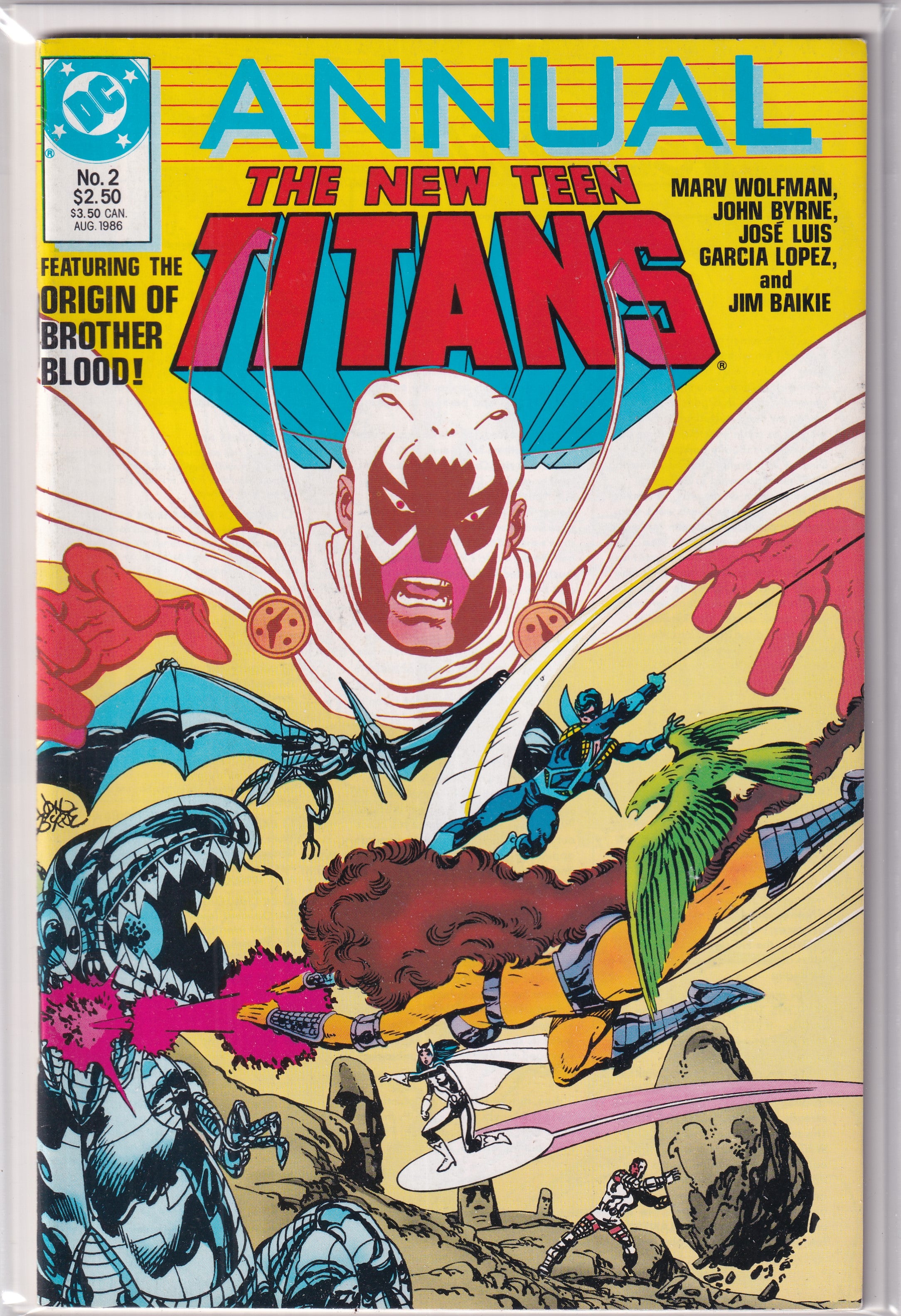 ANNUAL NEW TEEN TITANS #2 - Slab City Comics