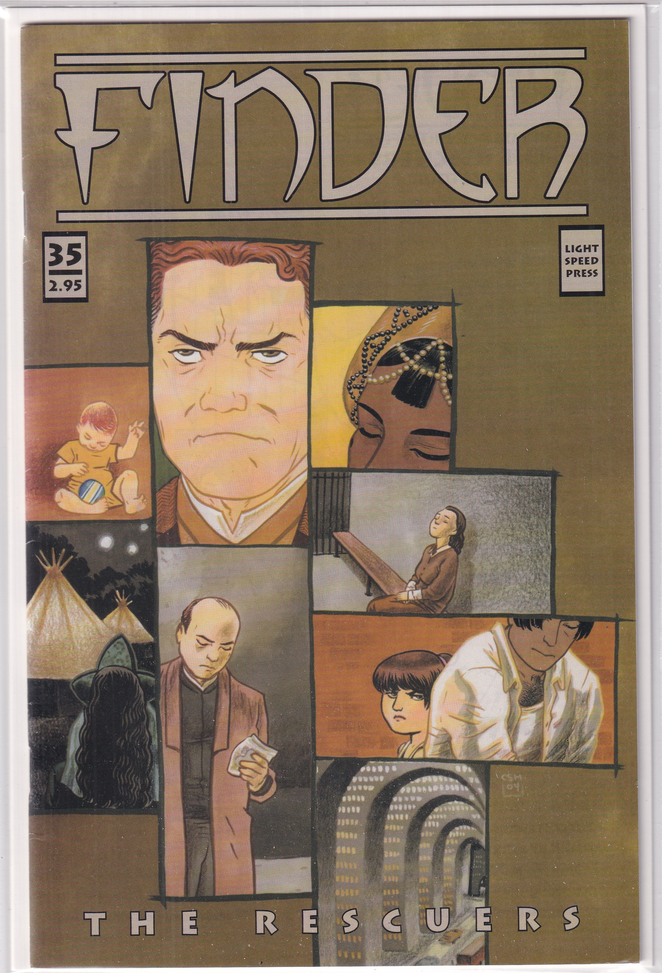 FINDER #35 - Slab City Comics