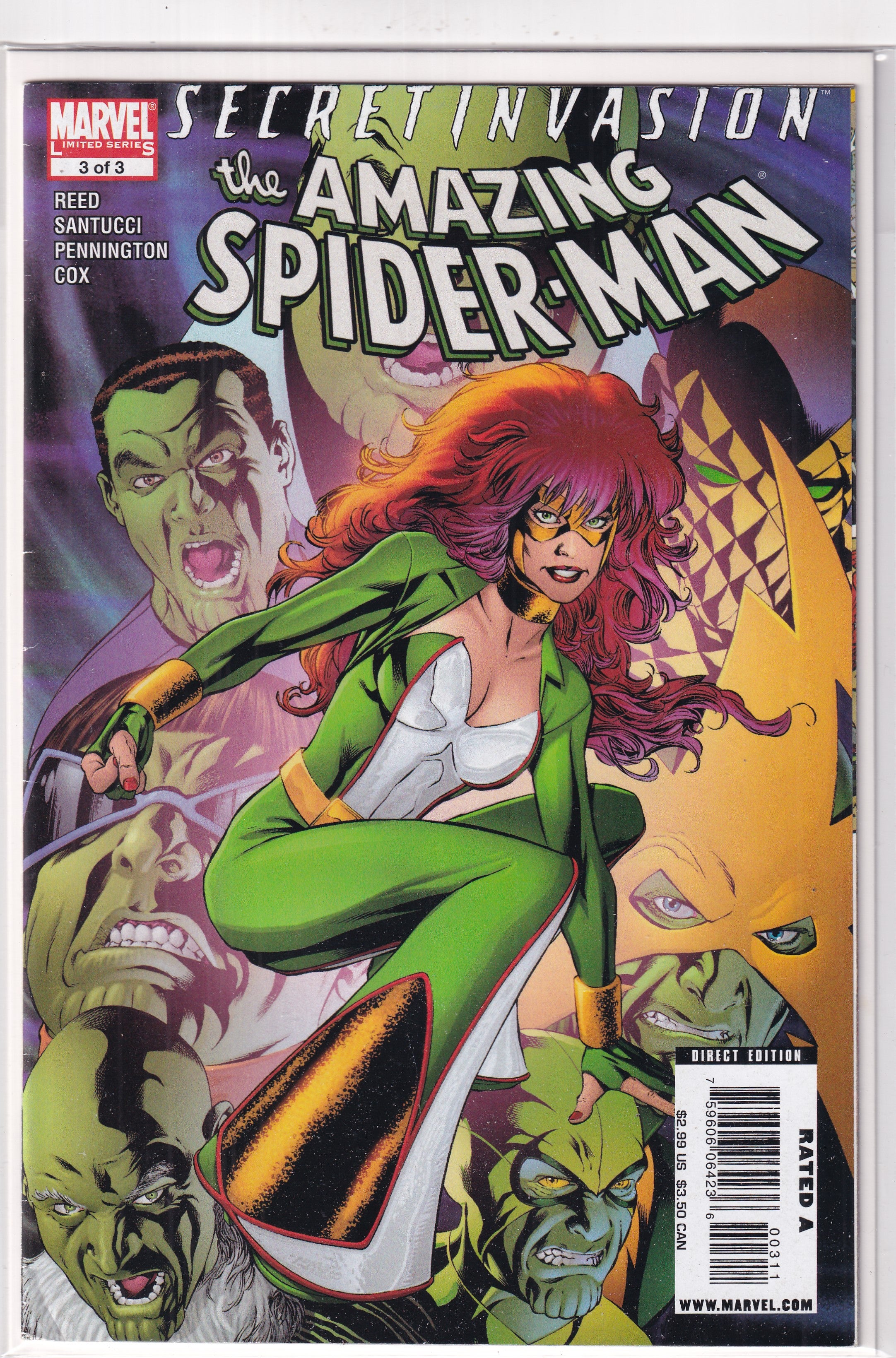 SECRET INVASION AMAZING SPIDER-MAN #3 - Slab City Comics