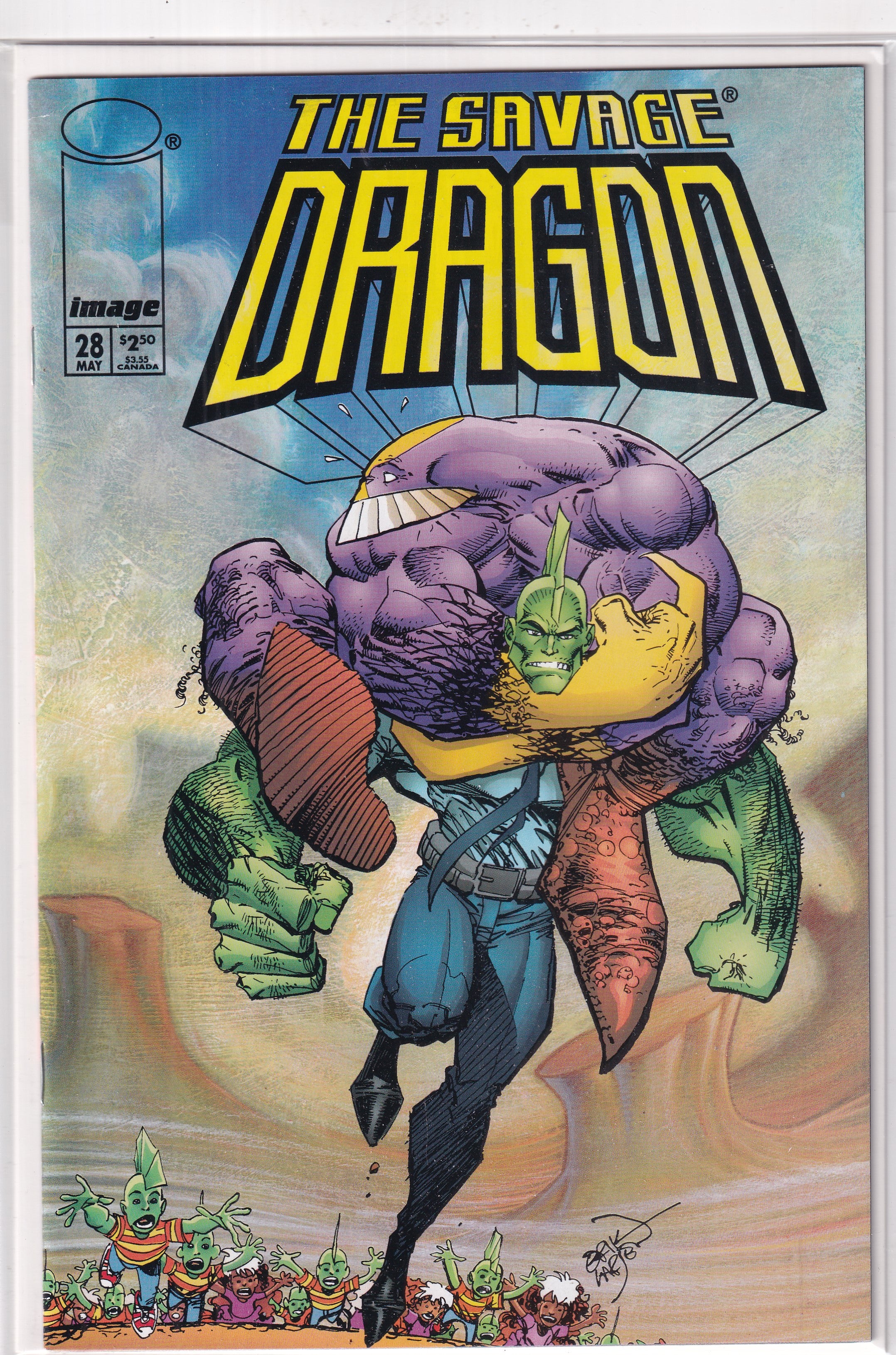SAVAGE DRAGON #28 - Slab City Comics