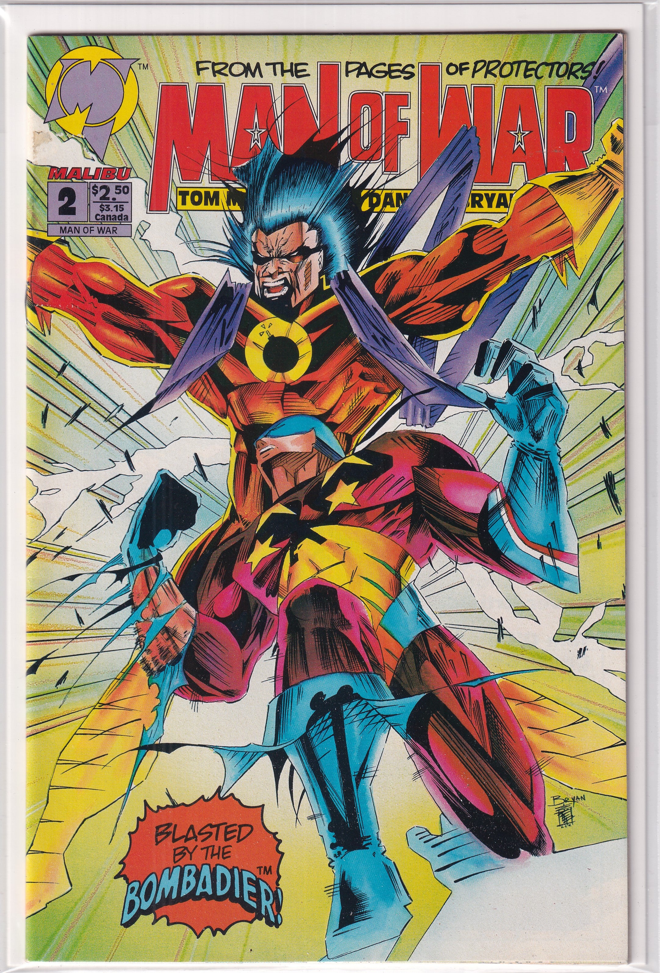 MAN OF WAR #2 - Slab City Comics