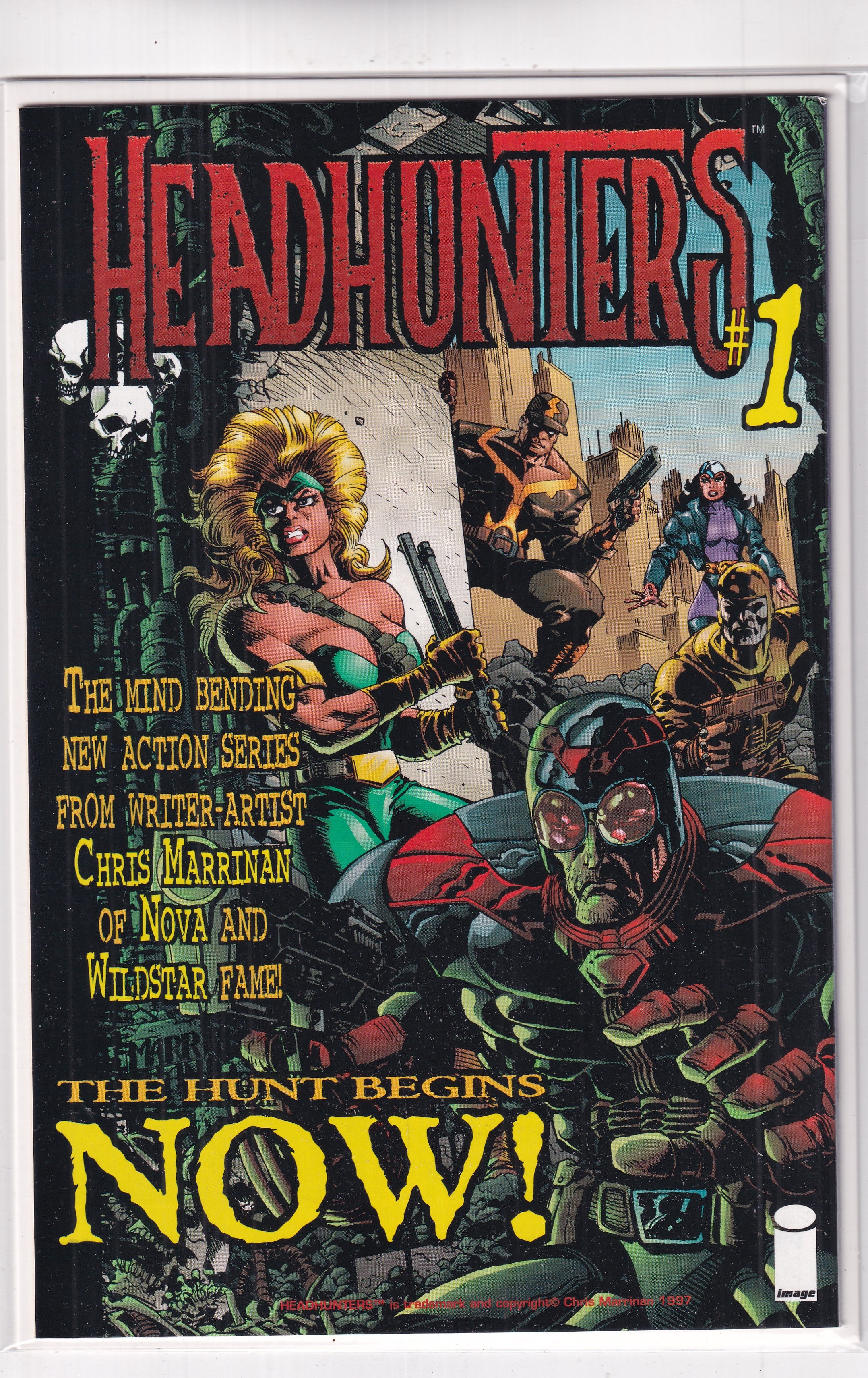 HEADHUNTERS #1 - Slab City Comics