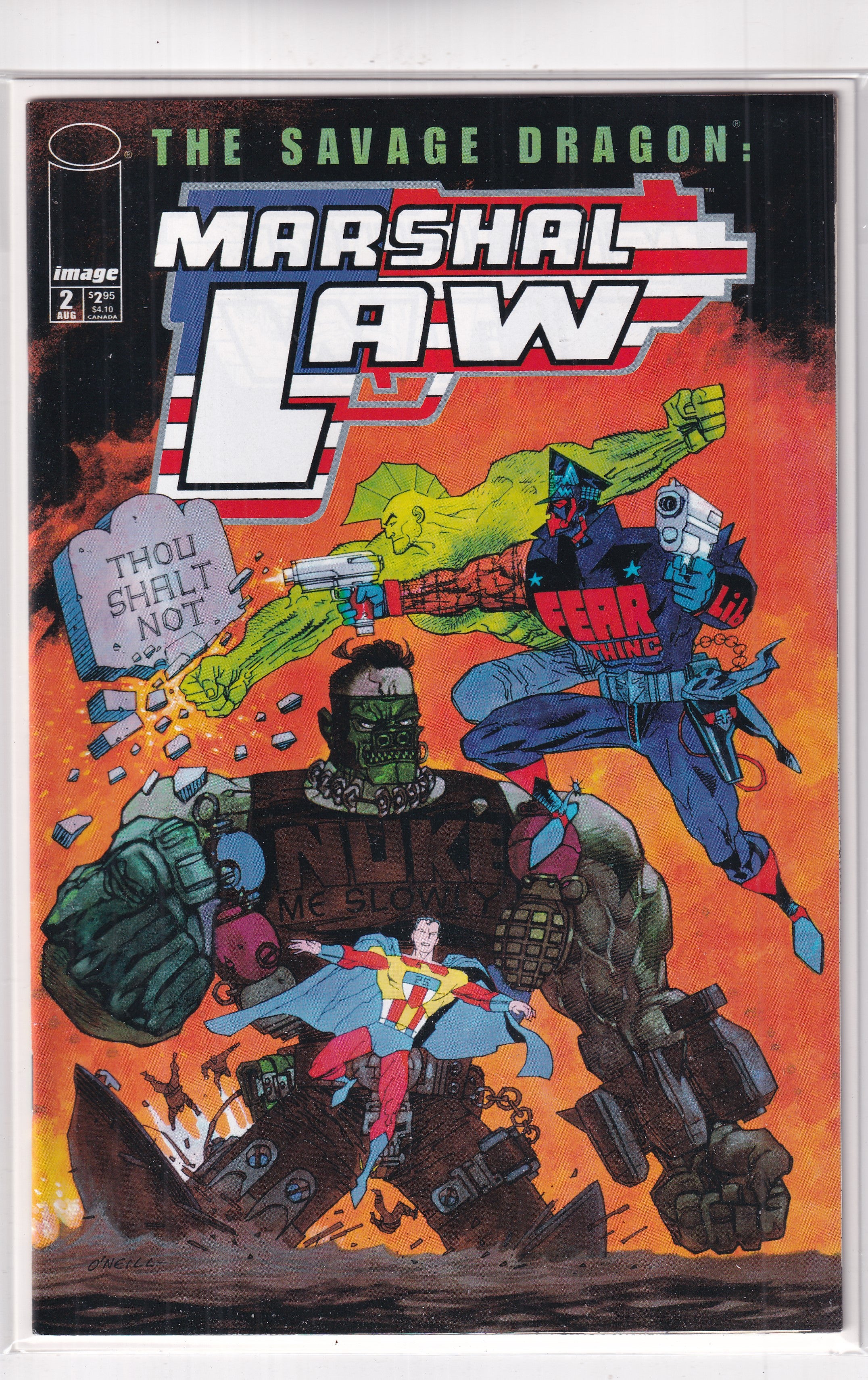 SAVGE DRAGON MARSHAL LAW #2 - Slab City Comics