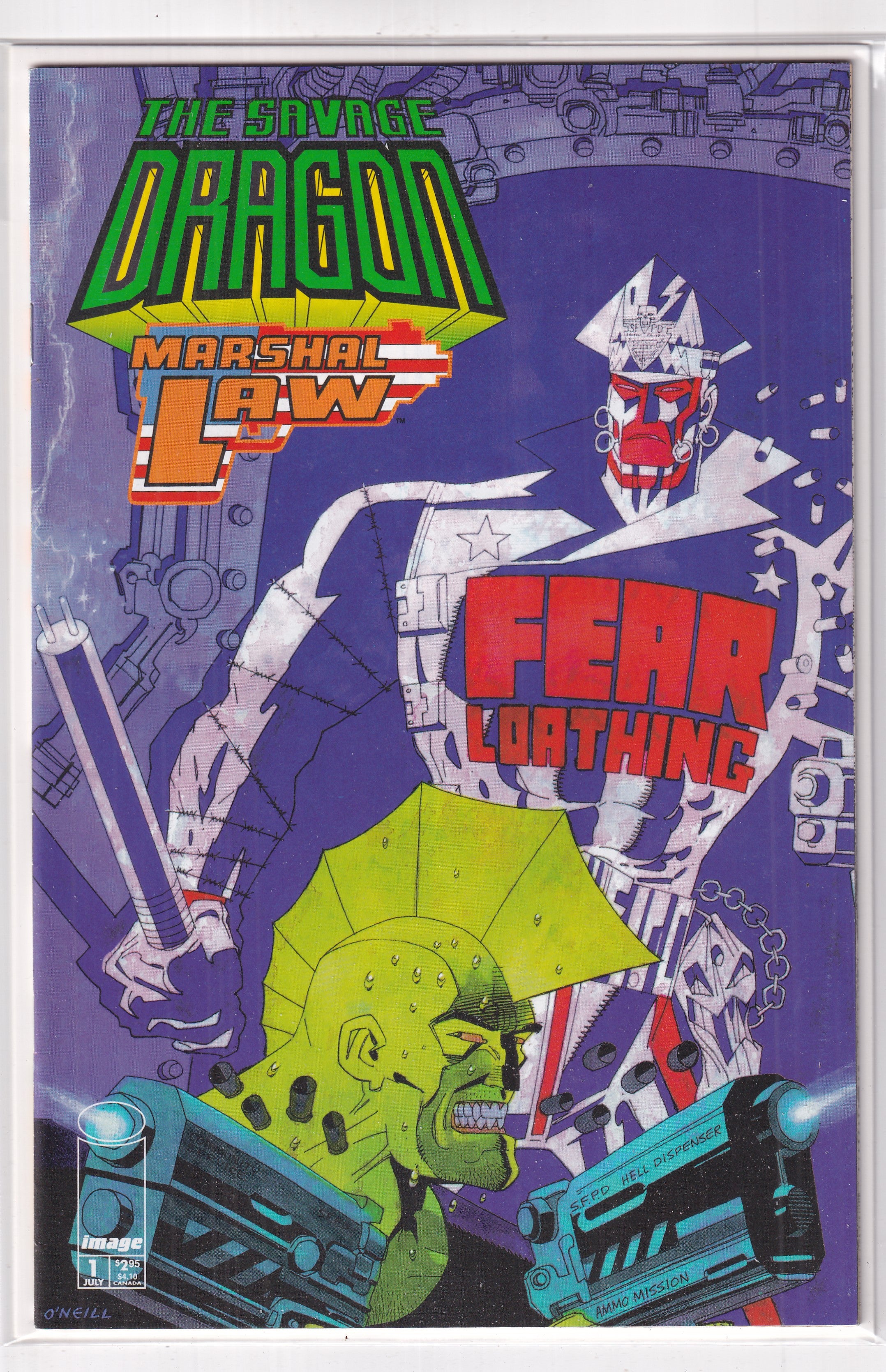 SAVGE DRAGON MARSHAL LAW #1 - Slab City Comics